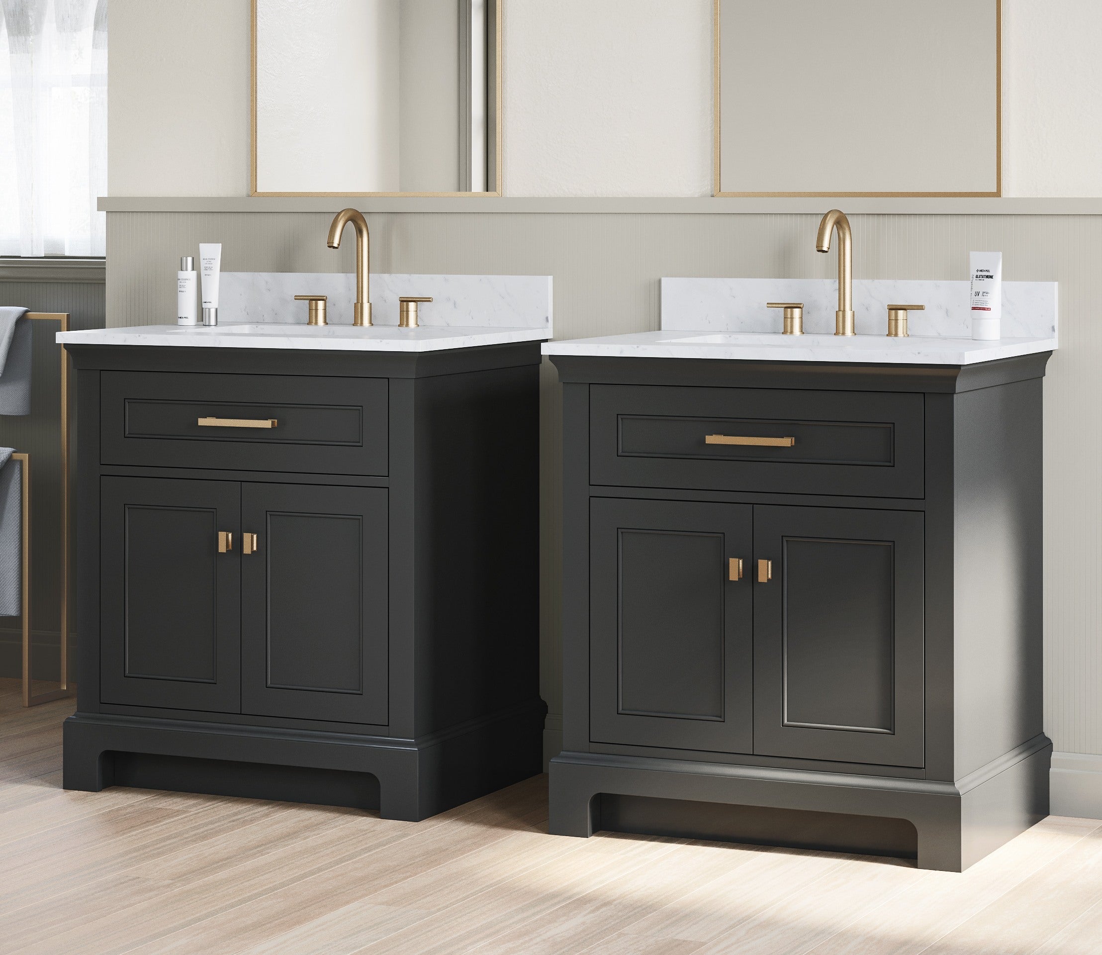 MAIDSTONE Bronson 30 Inch Vanity Base