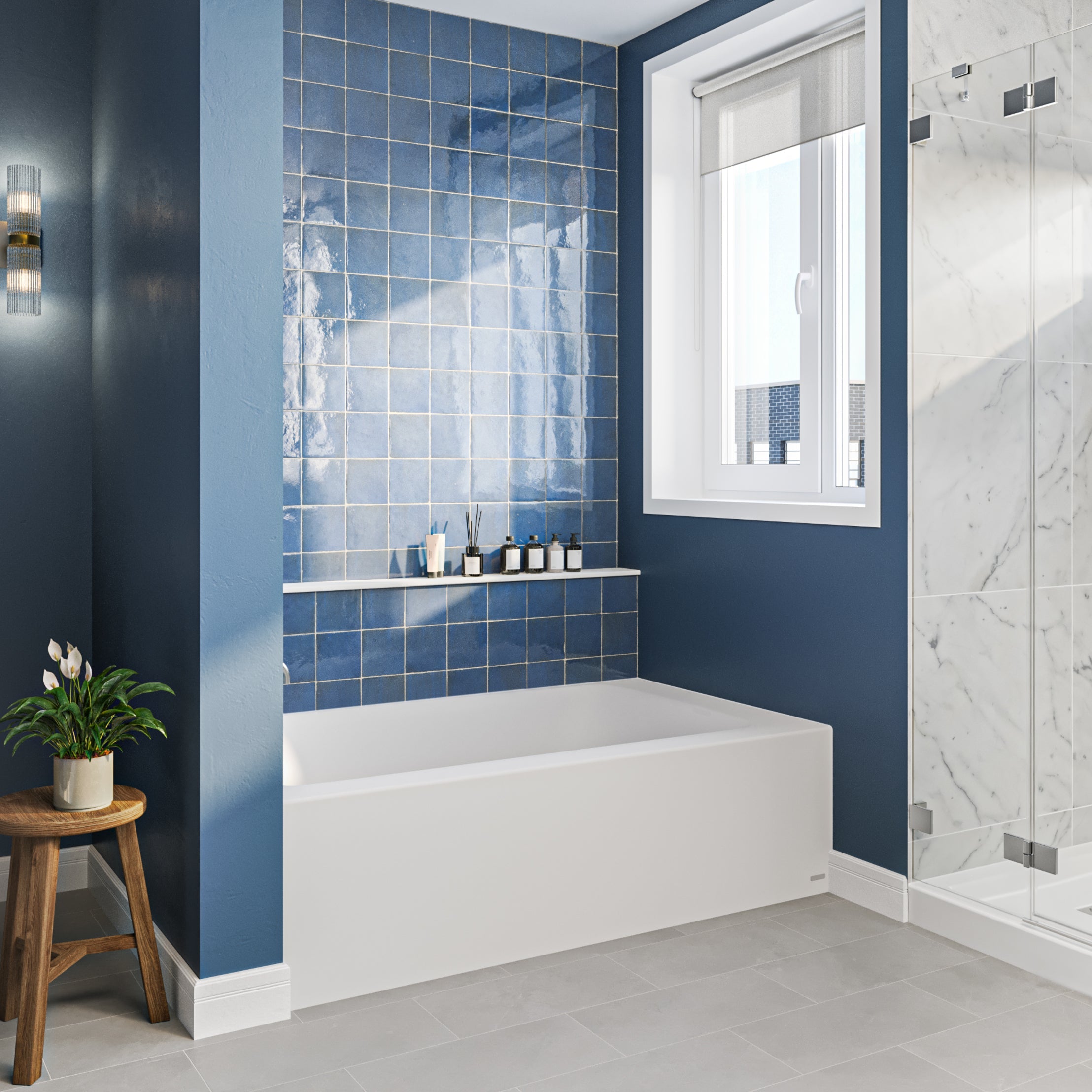 MAIDSTONE Kipton Integral Apron Bathtub