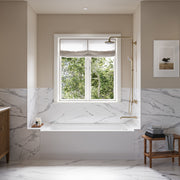MAIDSTONE Nolyn 60 x 30-Inch Integral Apron Bathtub Above Floor Rough