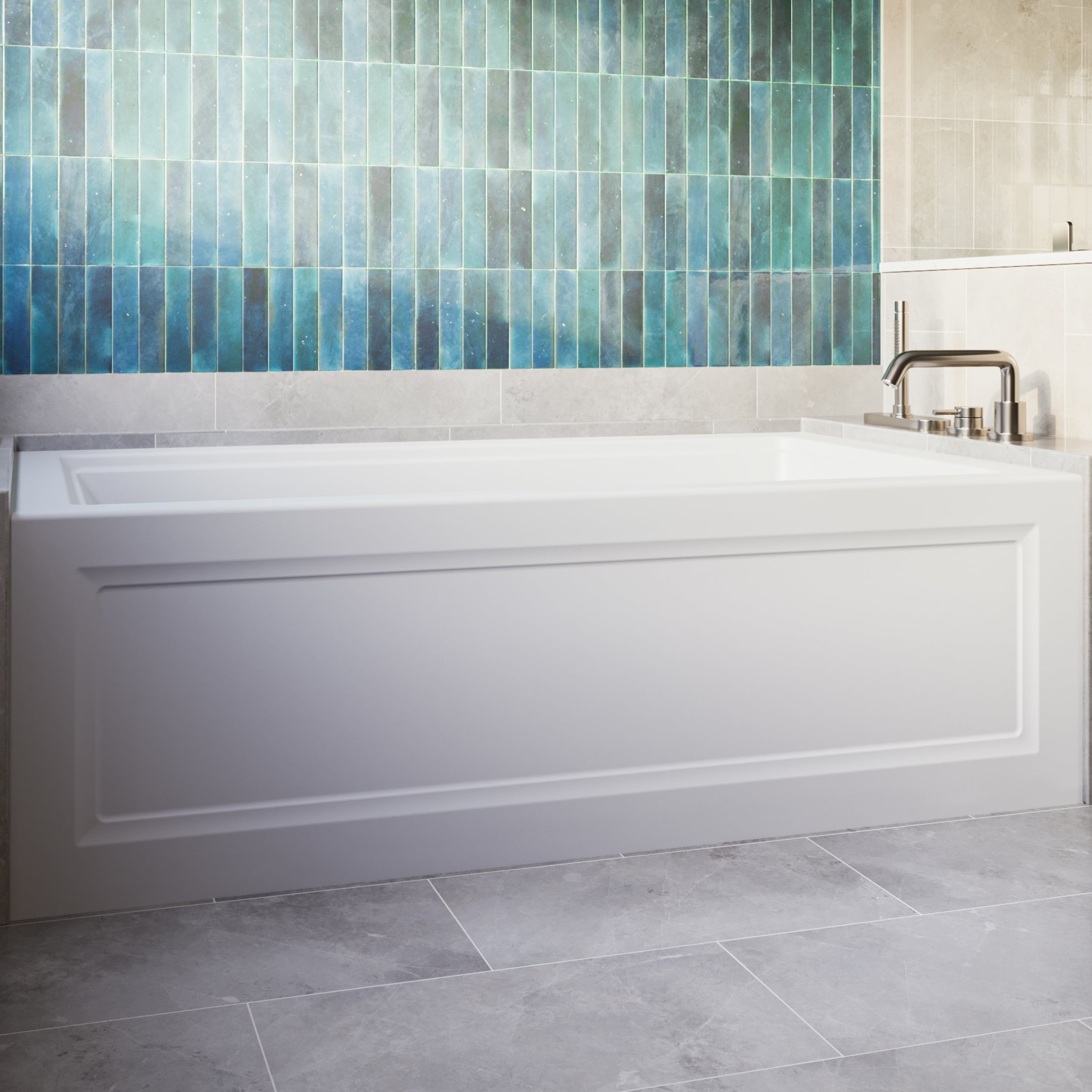 MAIDSTONE Romy Integral Apron Bathtub