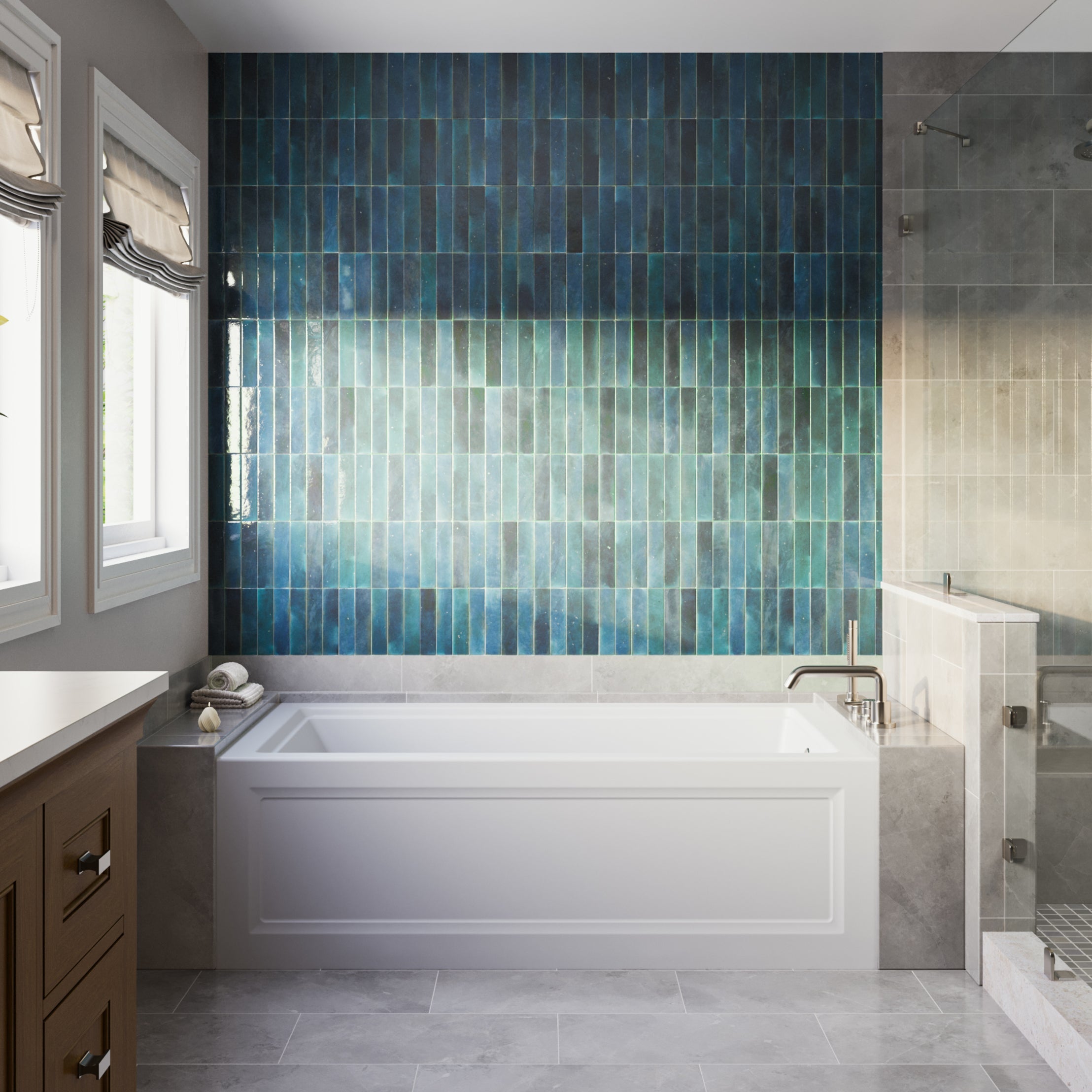 MAIDSTONE Romy Integral Apron Bathtub