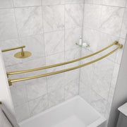 MAIDSTONE Dual Curved Shower Curtain Rod