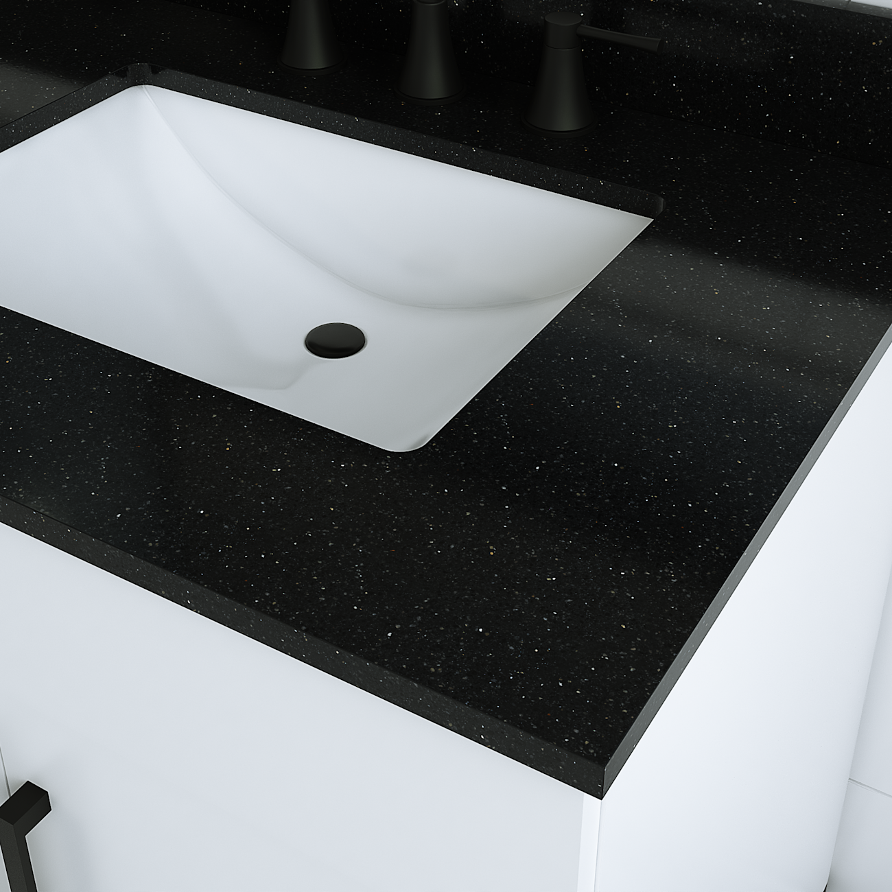 MAIDSTONE Troy 72 Inch Modern Vanity