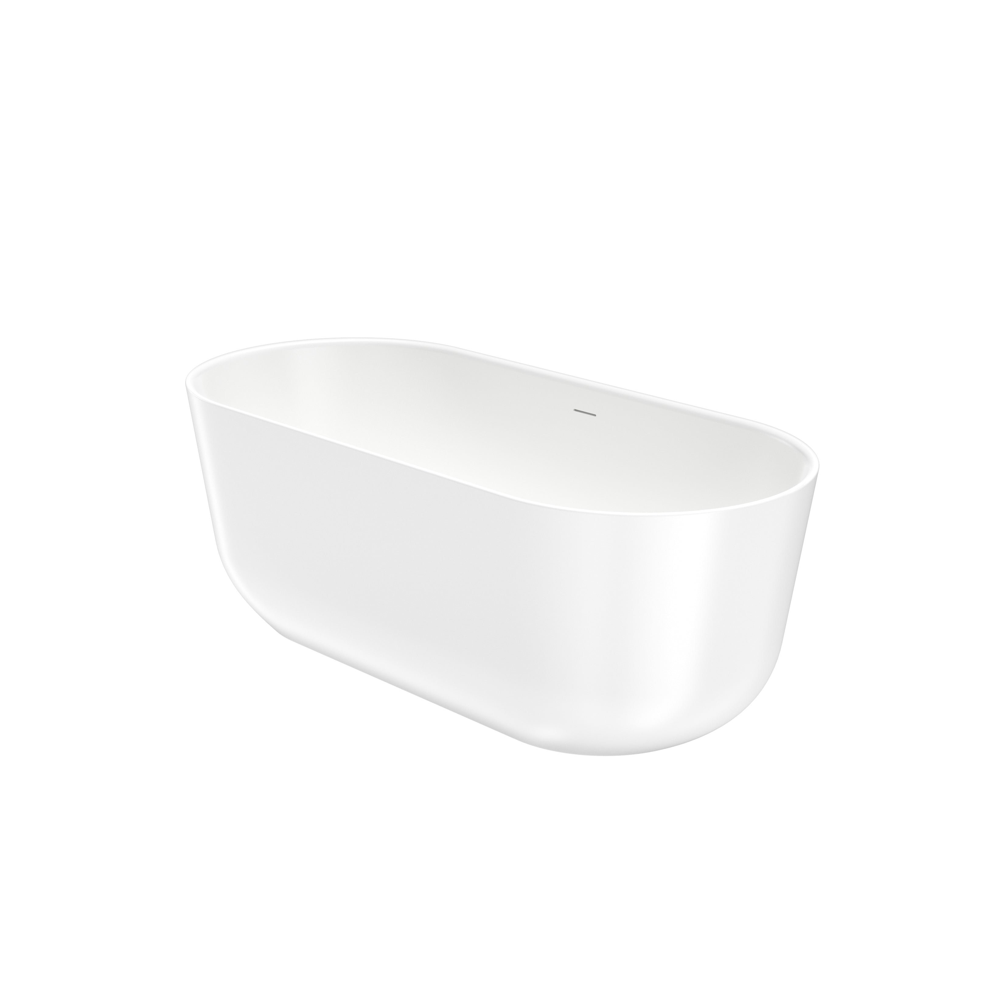 Maax Malibra 67 x 30 Acrylic Freestanding Center Drain Bathtub with White Skirt