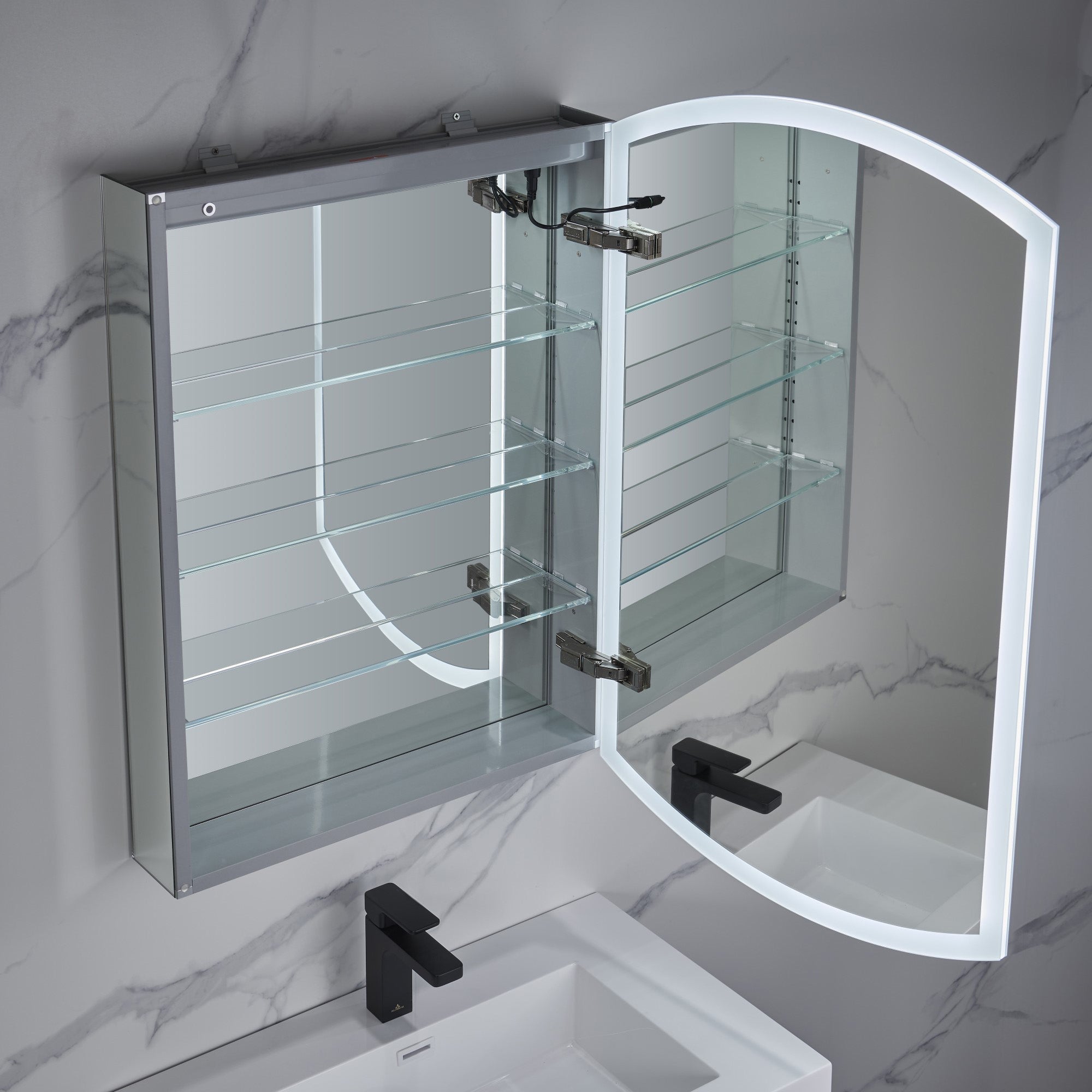 Blossom Castor LED Medicine Cabinet MCL7