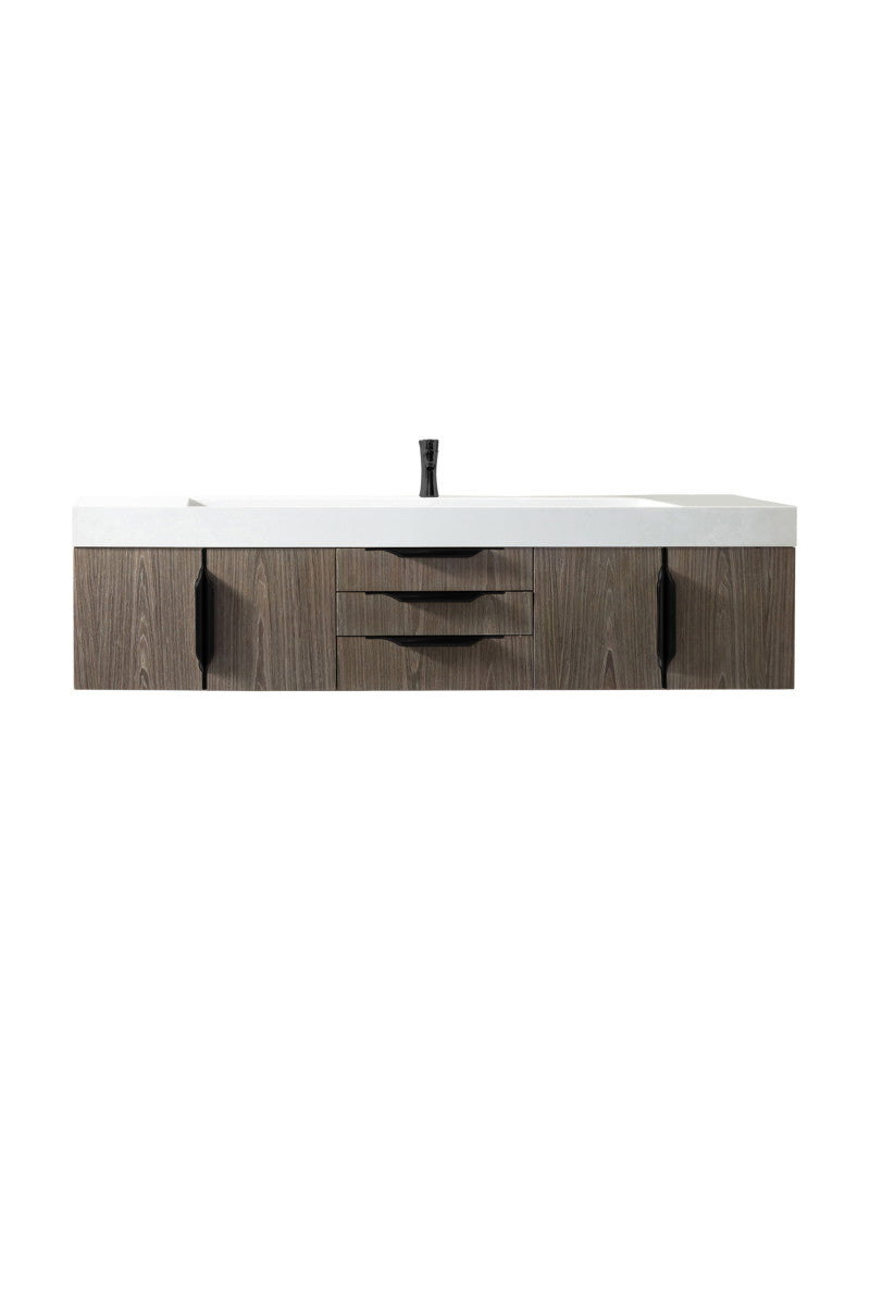 Columbia 72" Single Wall Mount Vanity Cabinet