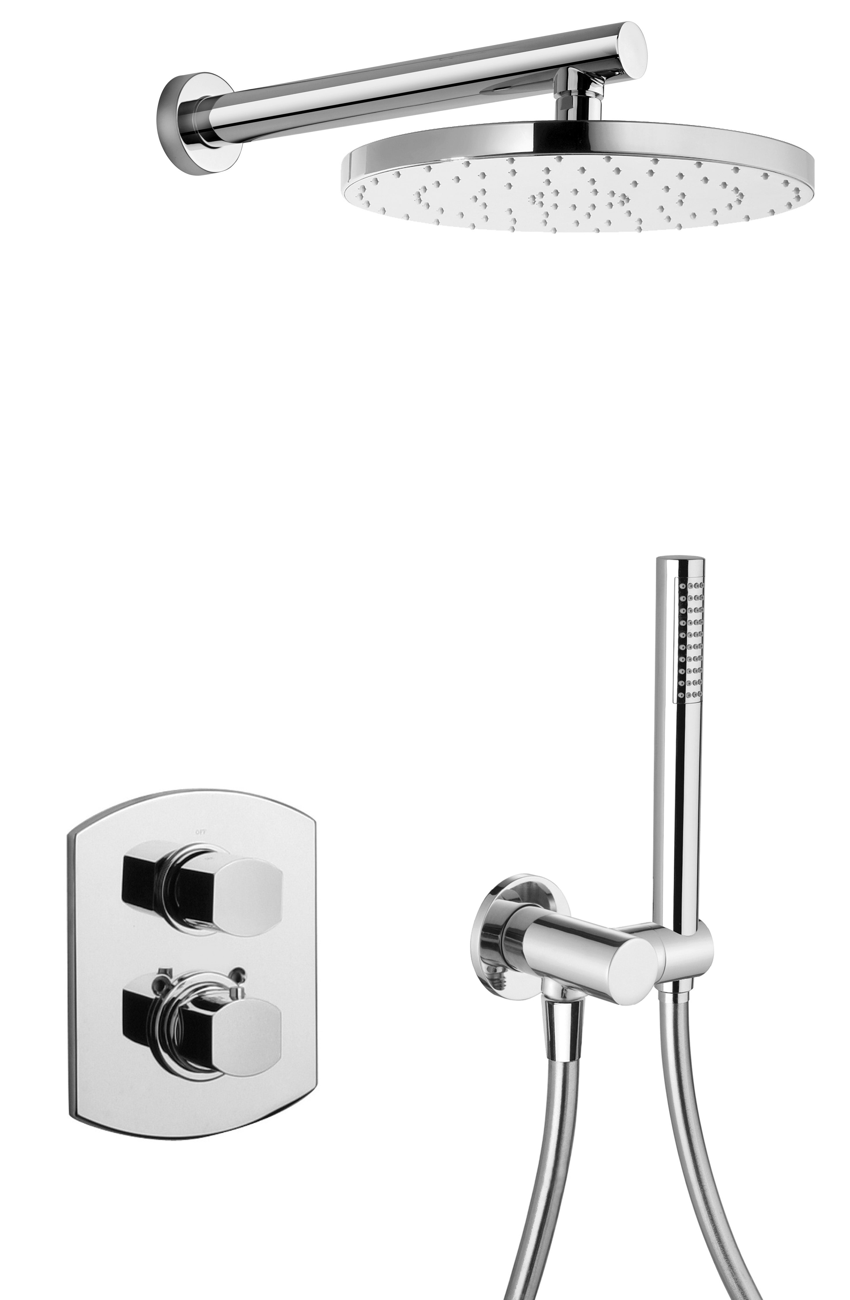 LaToscana Novello-Kit-6-CR Trim 691 Thermostatic 1/2"