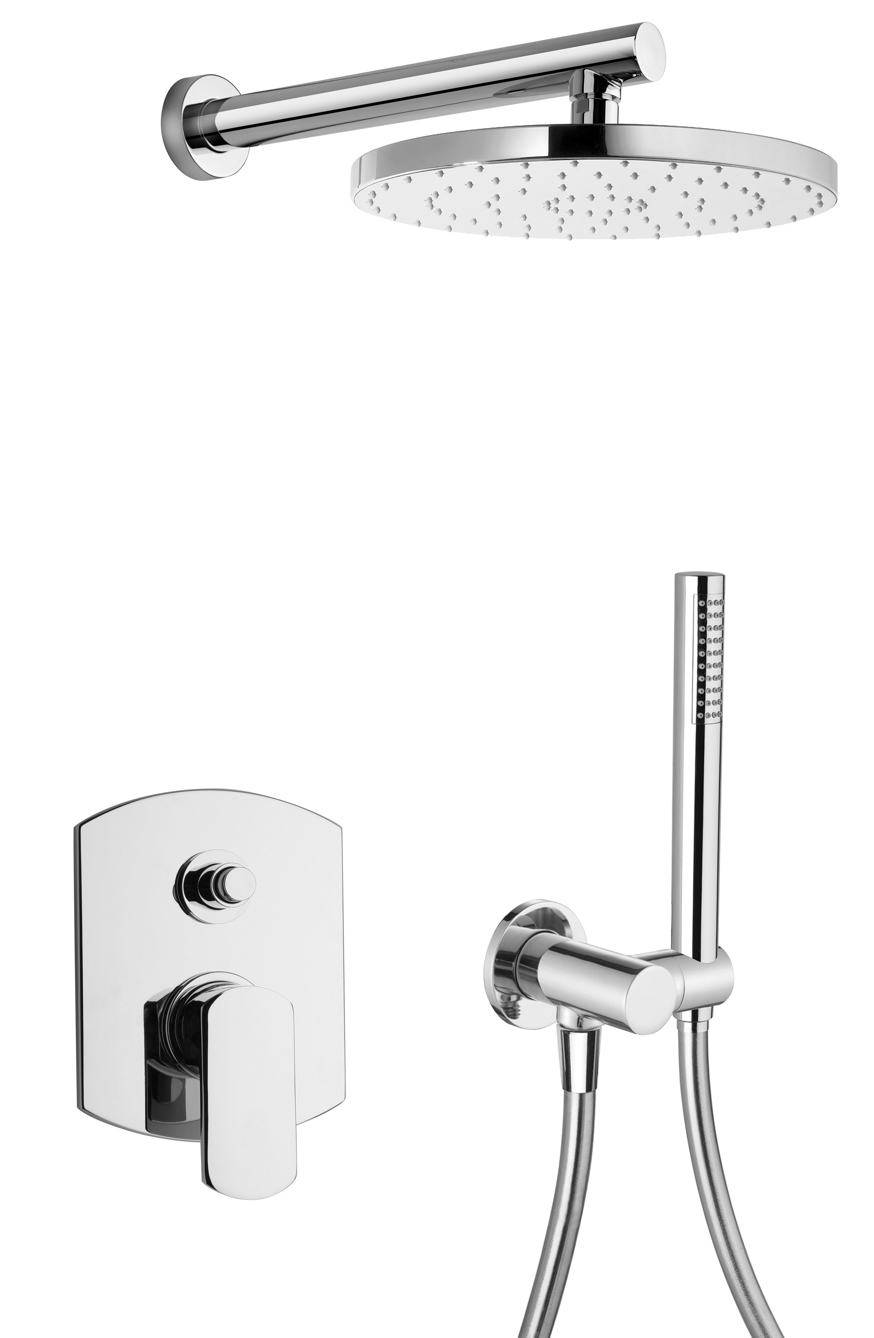 LaToscana Novello-Kit-5-CR Trim 788 Pressure Balance 1/2" w/Diverter