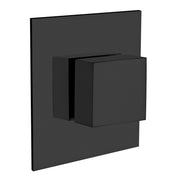 Fortis 4-Port 3-Way Diverter Valve Trim – Square, Matte Black, 84425SQMB