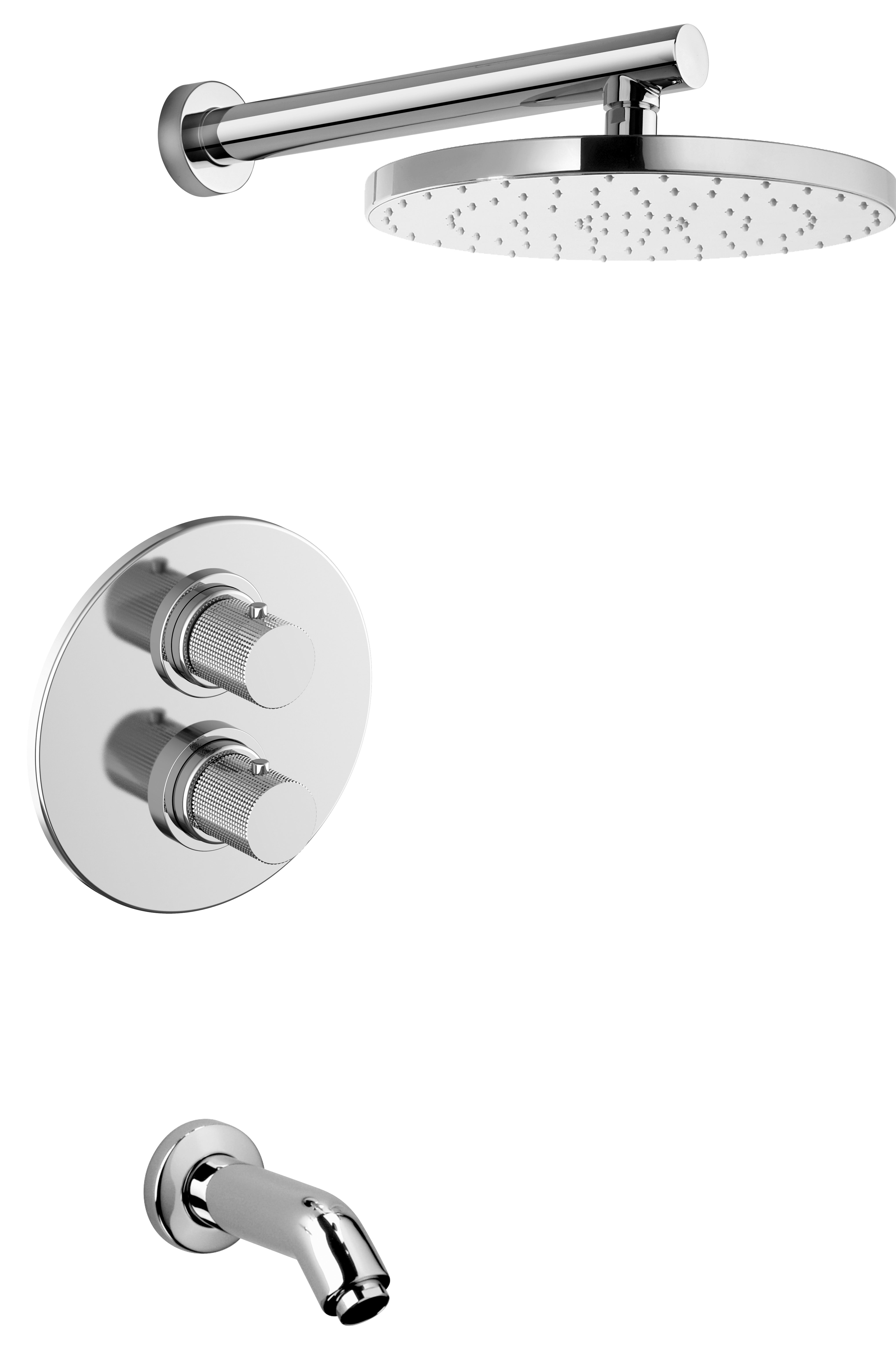 LaToscana Alessandra-Kit-2-CR Trim 691 Thermostatic 1/2"