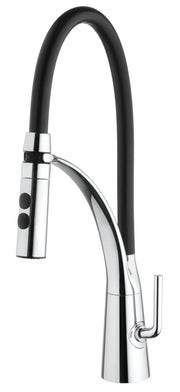 FORTIS JULIUS Culinary Single Handle Pull-Down Kitchen Faucet – Polished Chrome (AC54200PC)