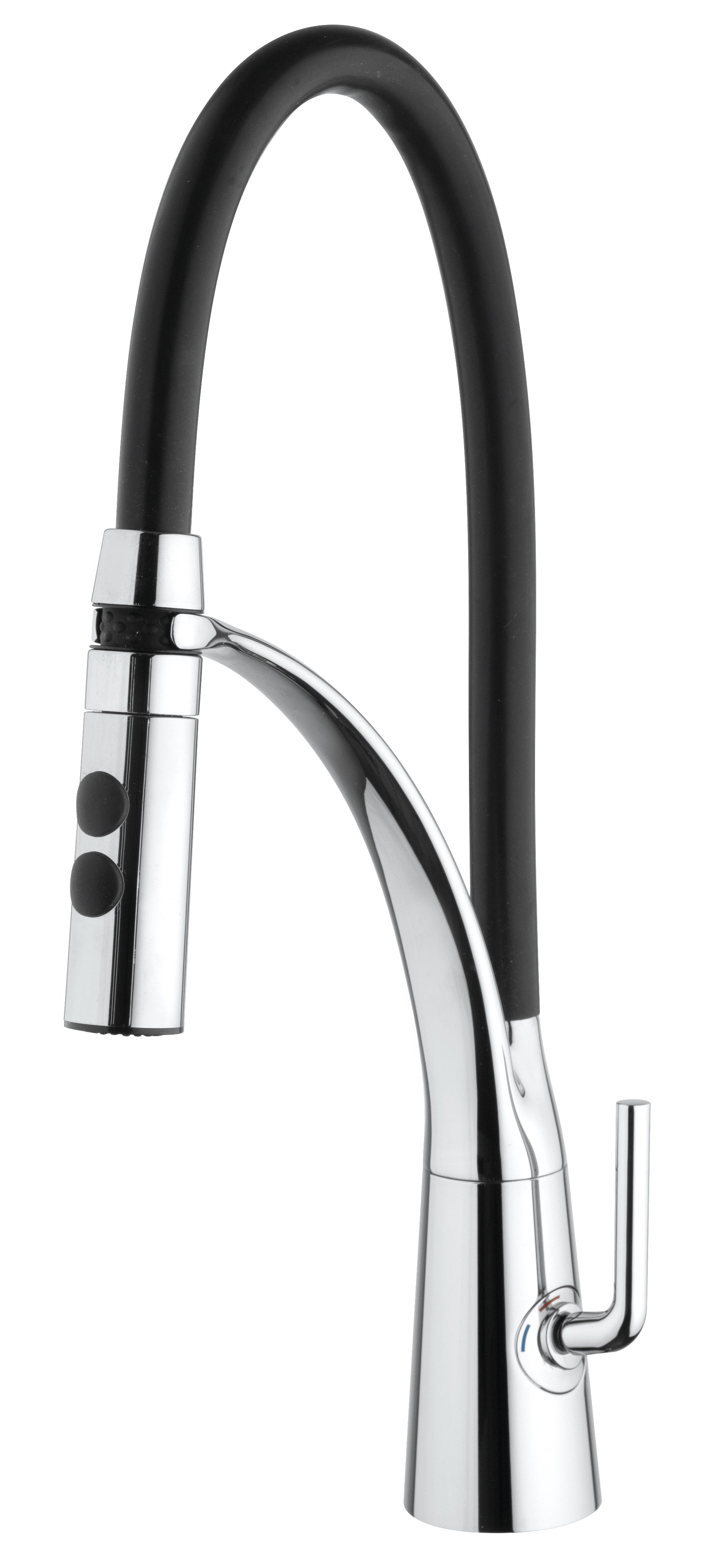 FORTIS JULIUS Culinary Single Handle Pull-Down Kitchen Faucet – Polished Chrome (AC54200PC)