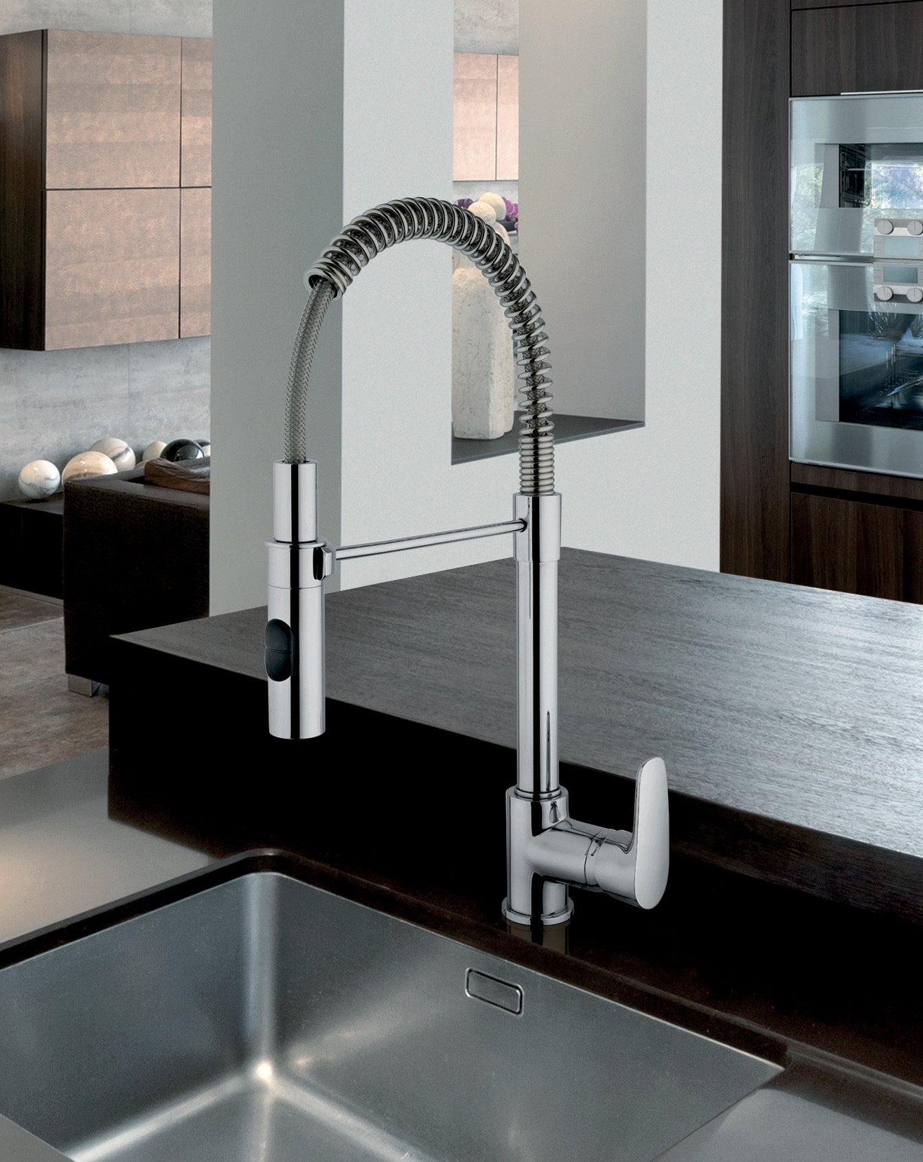 LaToscana 92CR555LL Kitchen Faucets Pulldown