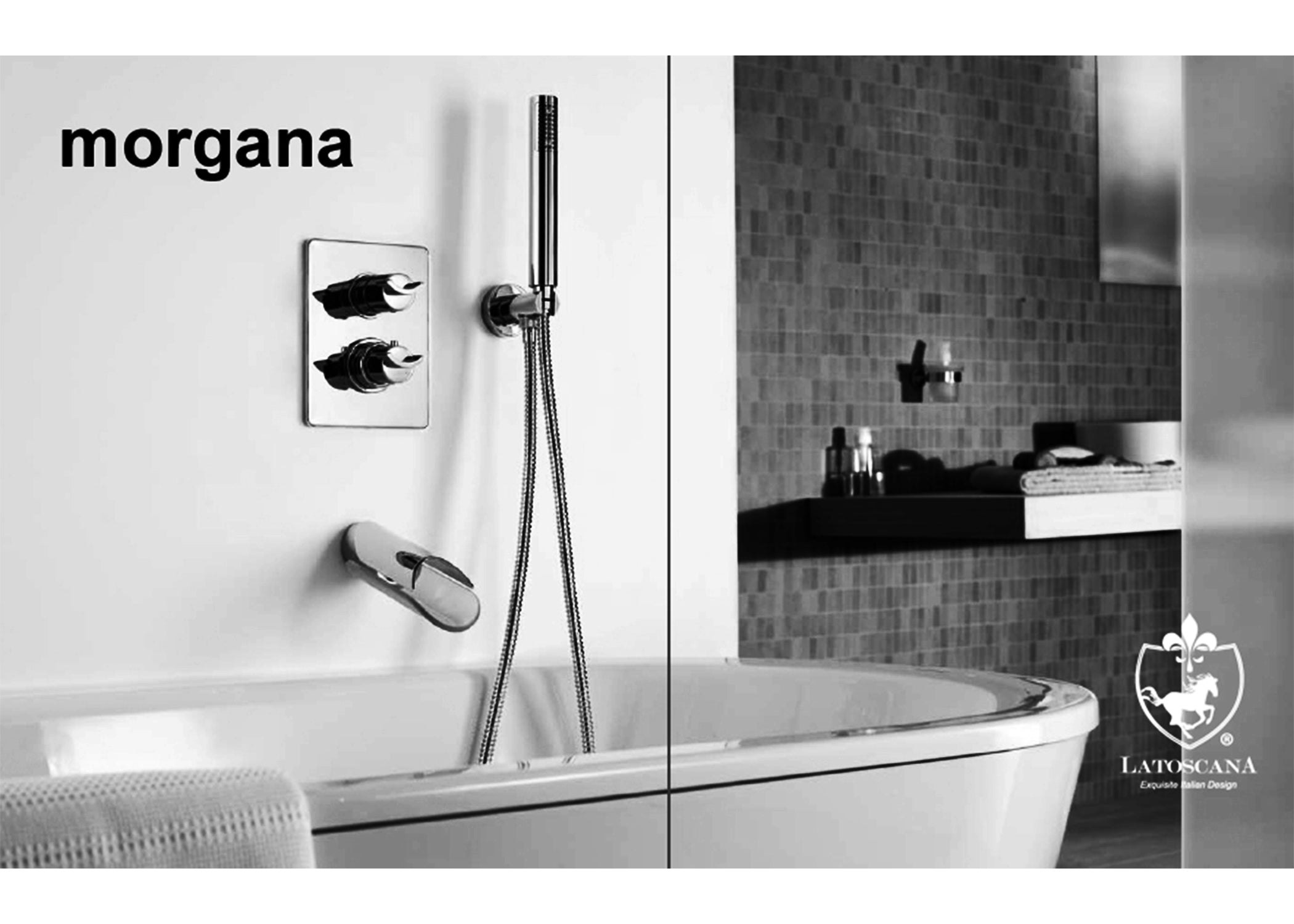 LaToscana Morgana-Kit-4-PW Trim 690 Thermostatic 3/4"