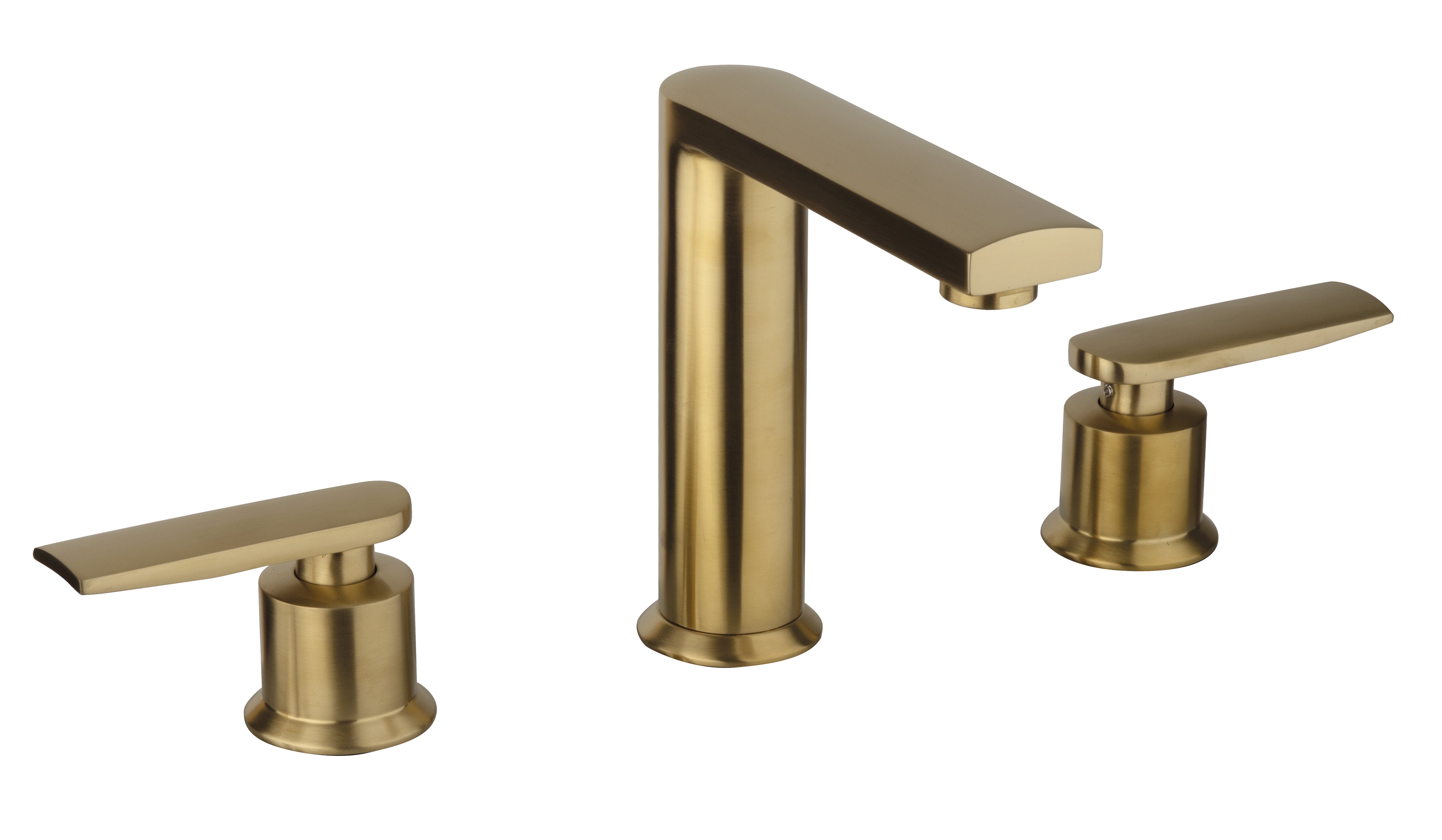 Fortis Vitrina 602140CBG Brushed Gold Widespread Bathroom Faucet