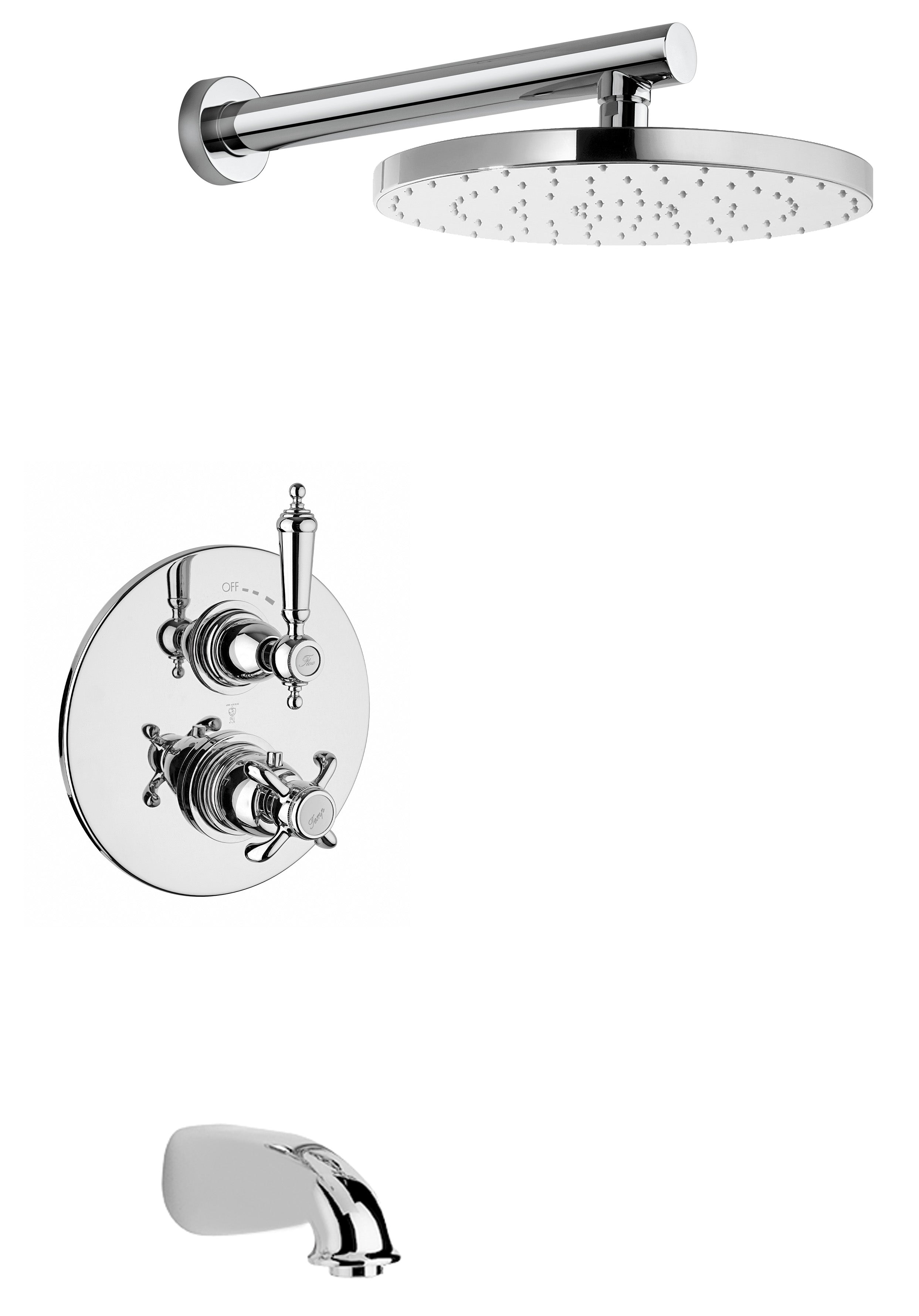 LaToscana Ornellaia-Kit-2-CR Trim 691 Thermostatic 1/2"
