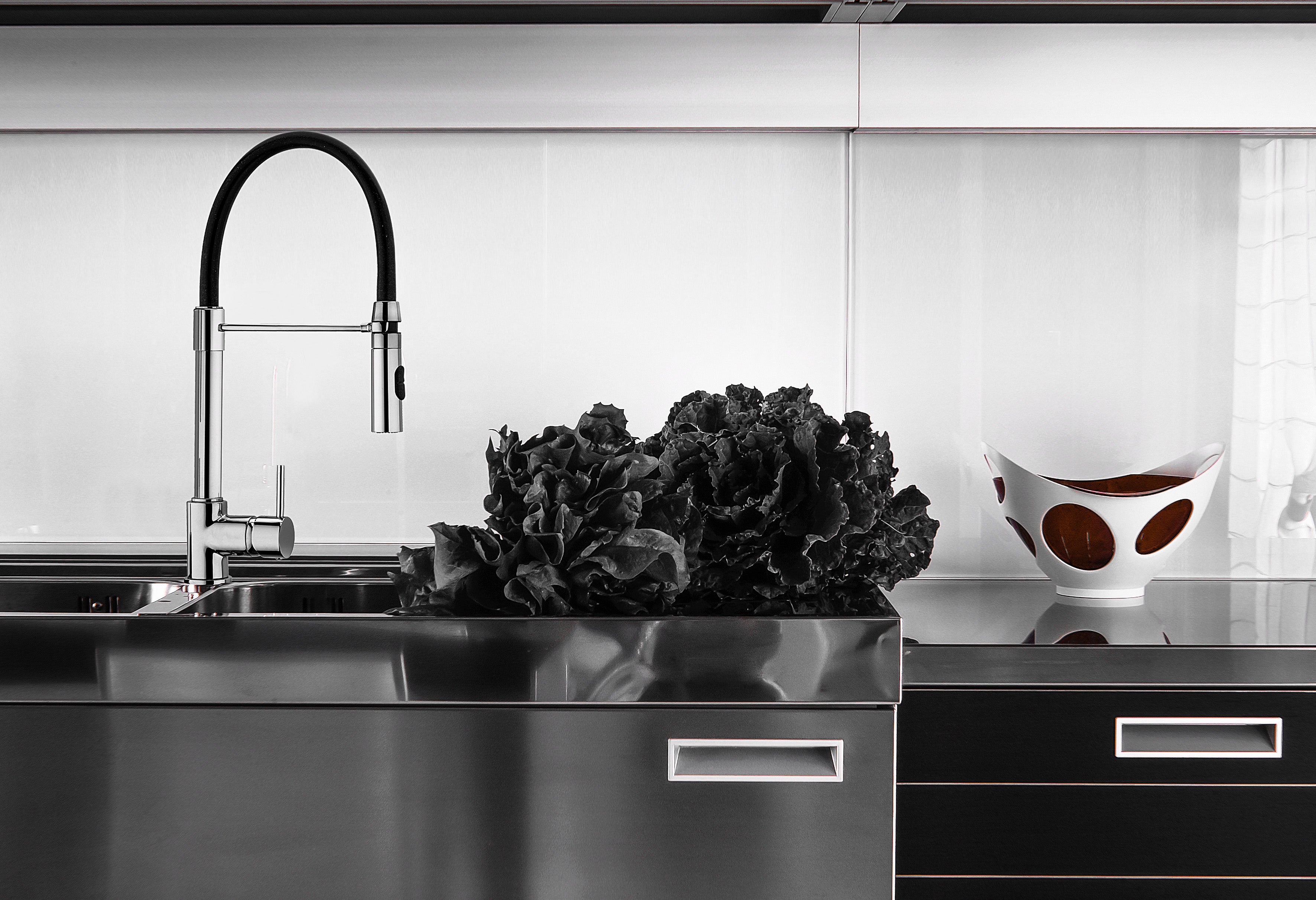 FORTIS SCIPIO Culinary Single Handle Pull-Down Kitchen Faucet – Brushed Nickel (7855500BN)