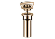 SQOK945 2 1/2" Push Down Pop Up Drain with Square Top