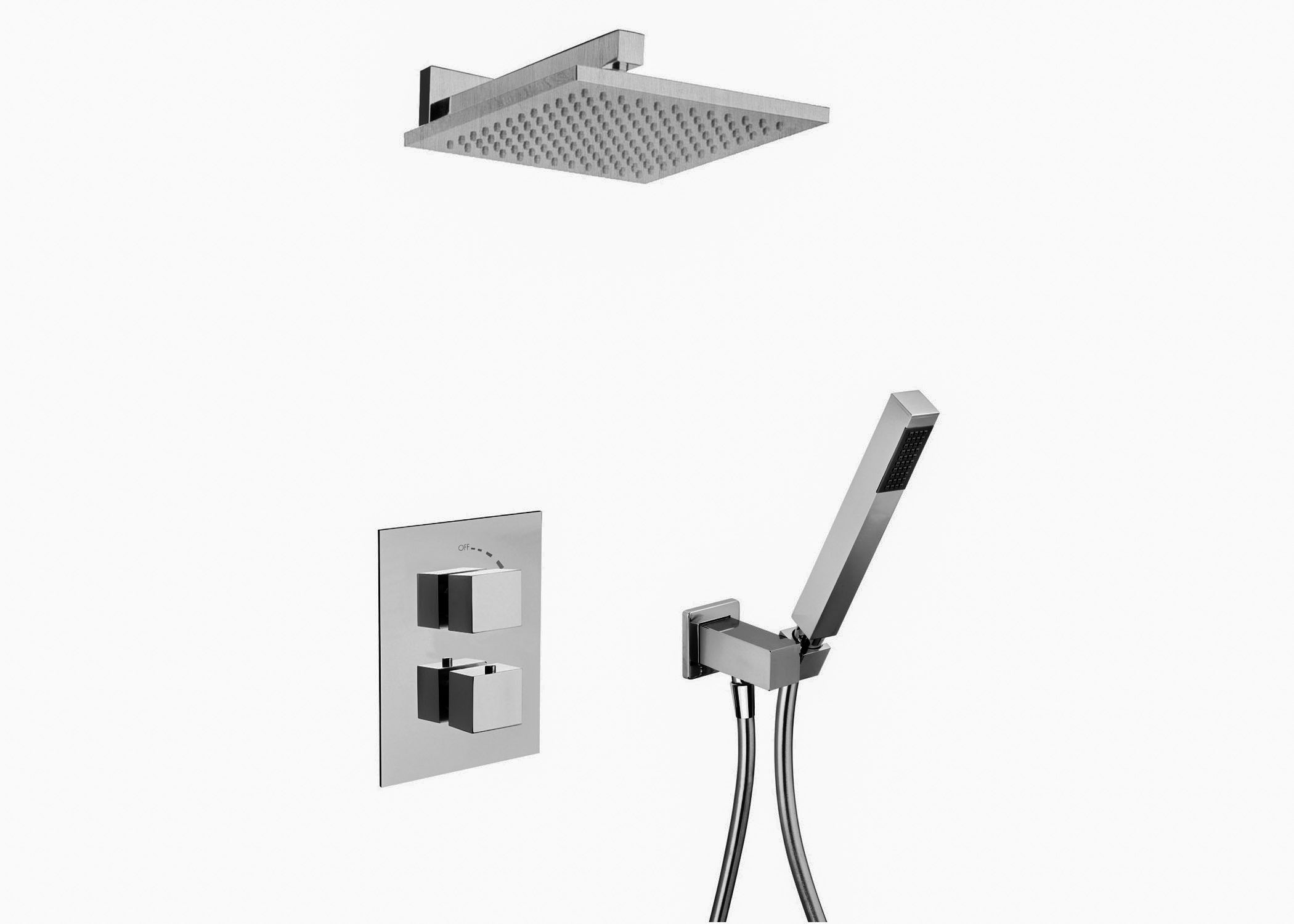 LaToscana Quadro-Kit-6-OK Trim 691 Thermostatic 1/2"