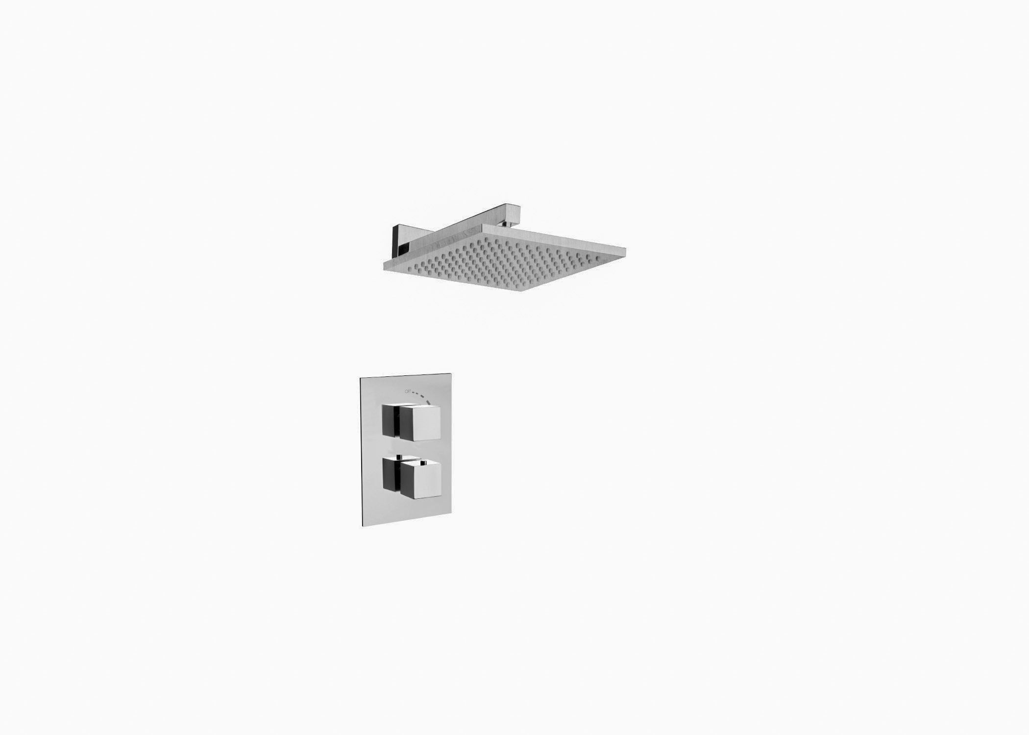 LaToscana Quadro-Kit-4-PW Trim 690 Thermostatic 3/4"