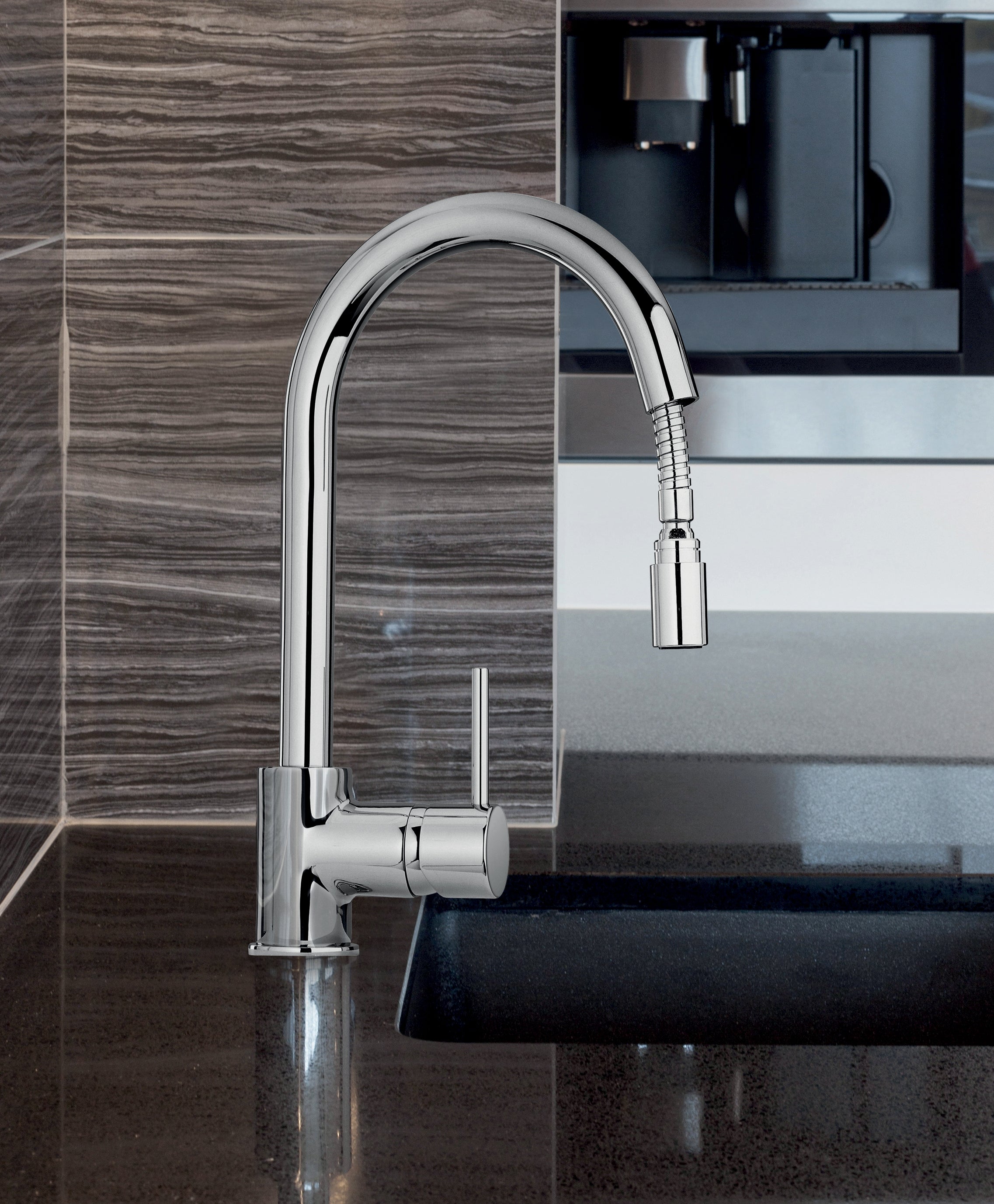 LaToscana 78CR591 Kitchen Faucets Pulldown
