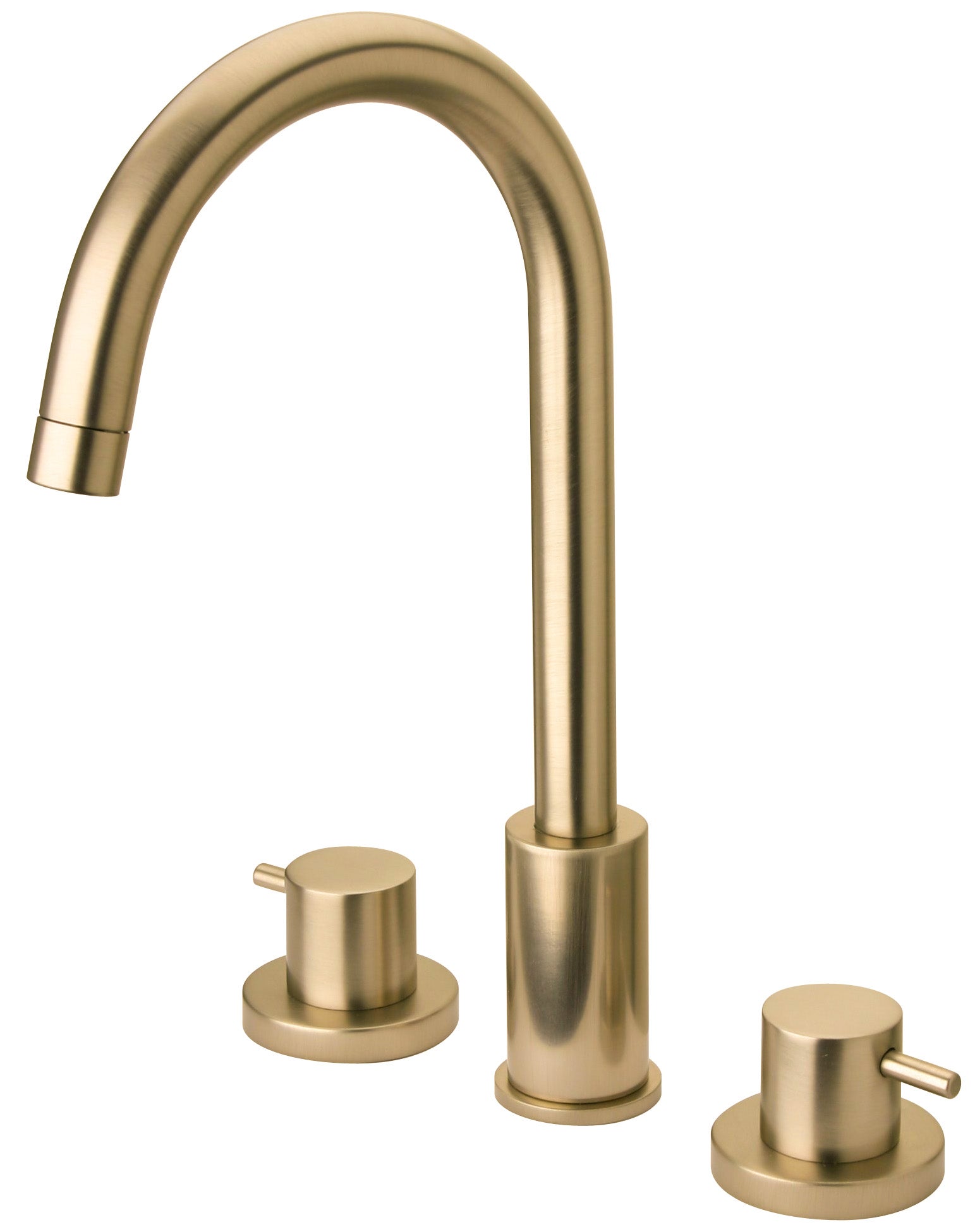 LaToscana Elba 78OK214 Matt Gold widespread faucet