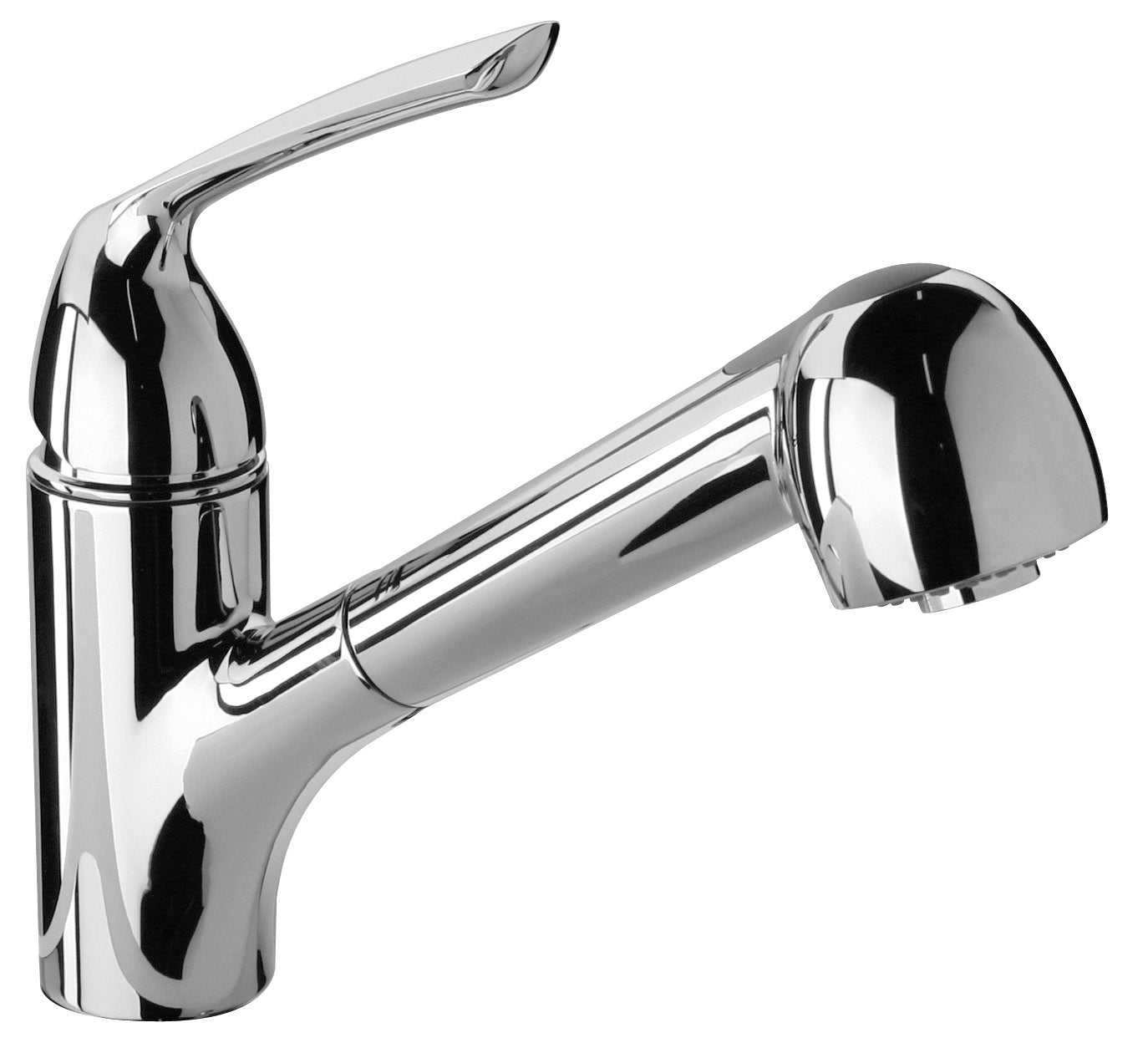 LaToscana 64CR576 Pull-Out Single Handle Kitchen Faucet – Italian Design