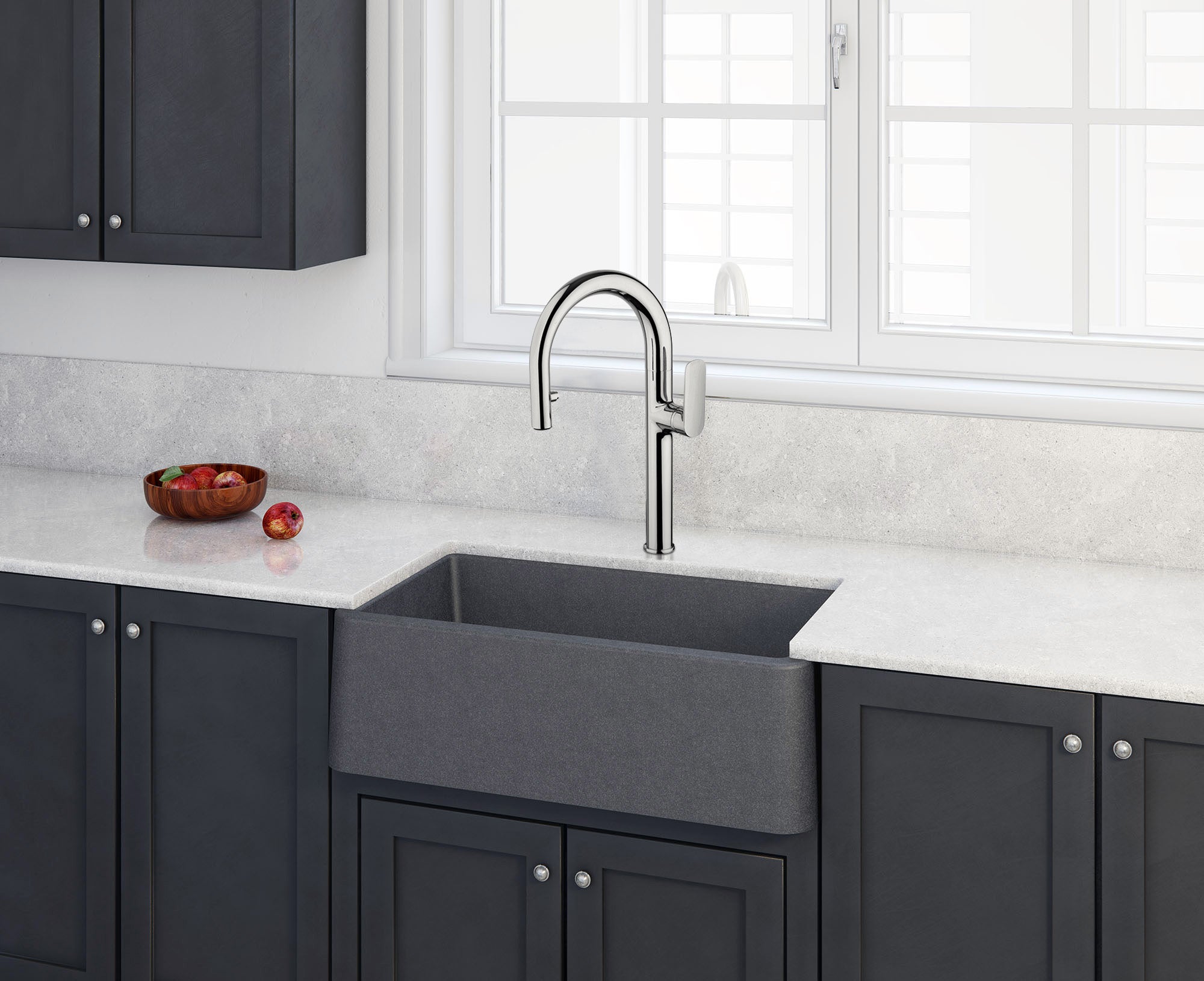 LaToscana LaToscana 09CR591B Pulldown Kitchen Faucet – 100% Italian Made