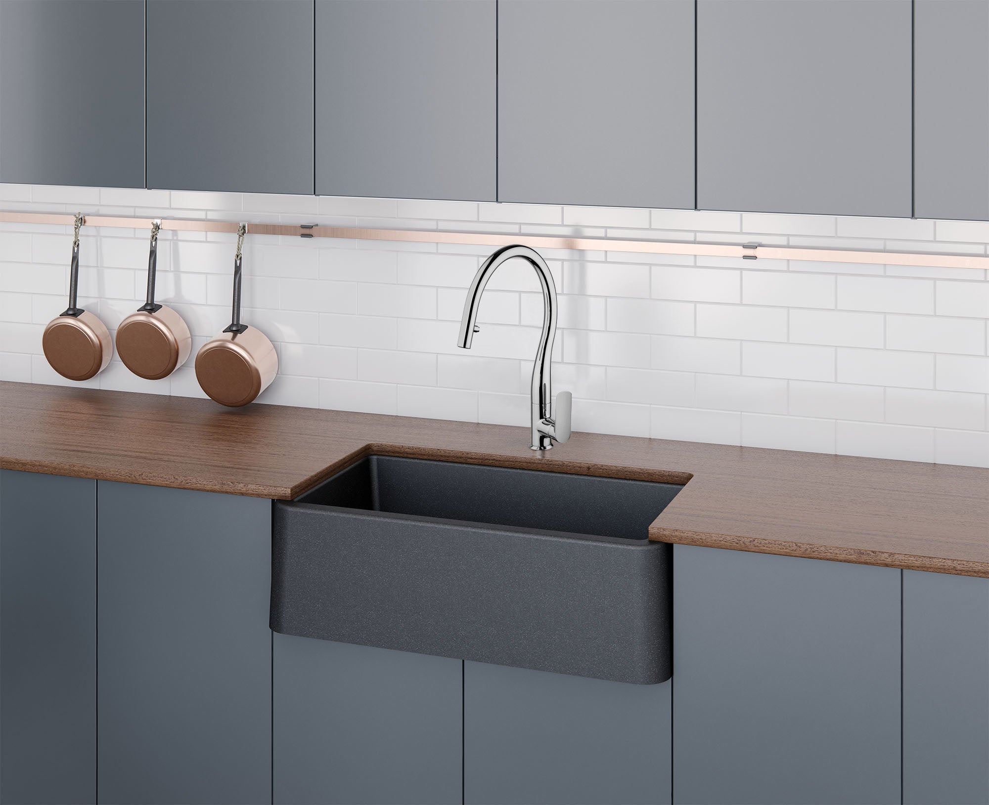 LaToscana 09CR591D Pulldown Kitchen Faucets