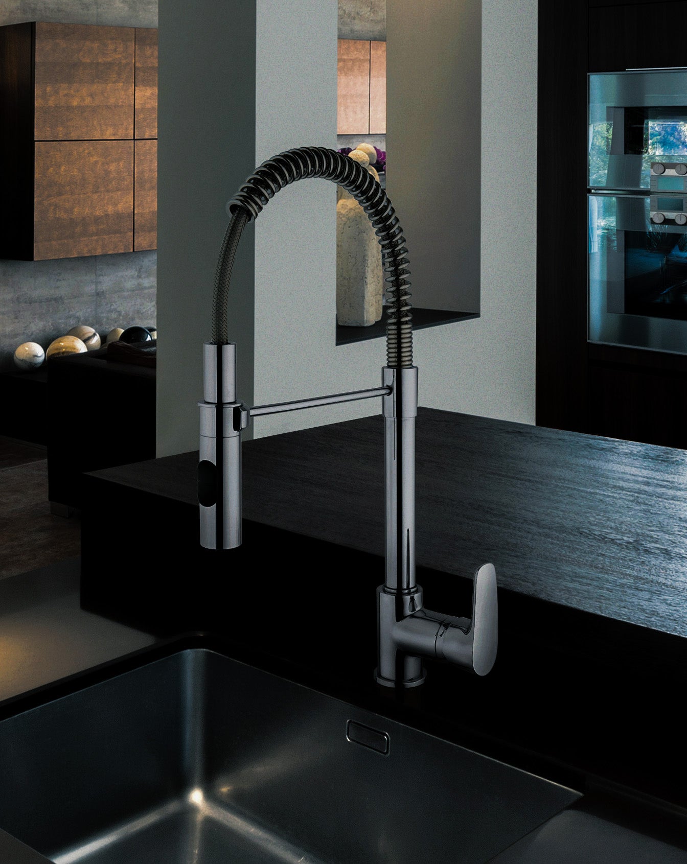 LaToscana 92PW555LL Kitchen Faucets Single Control