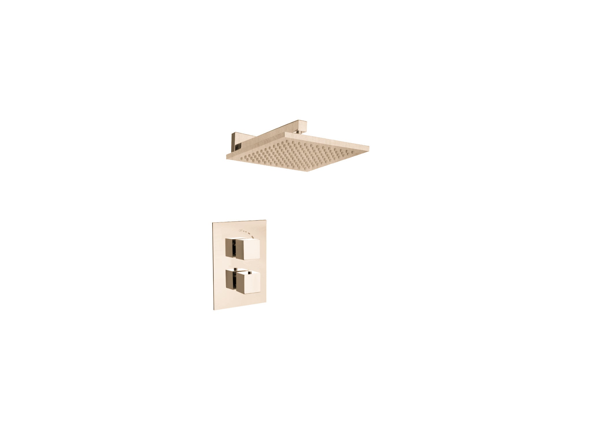 LaToscana Quadro-Kit-4-OK Trim 690 Thermostatic 3/4"