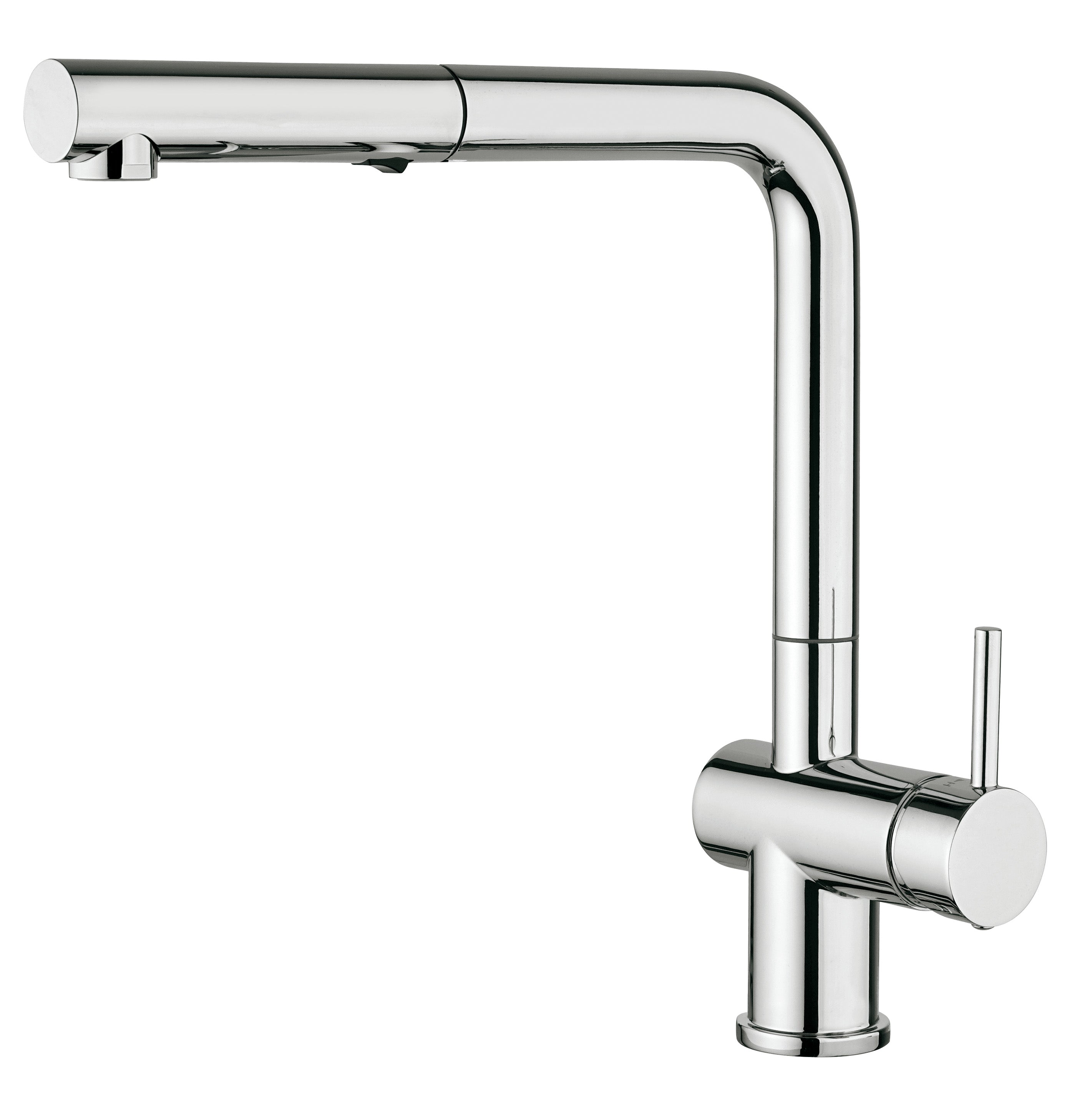 FORTIS SPARTACUS Single Handle Pull-Out Kitchen Faucet – Polished Chrome (6456600PC)