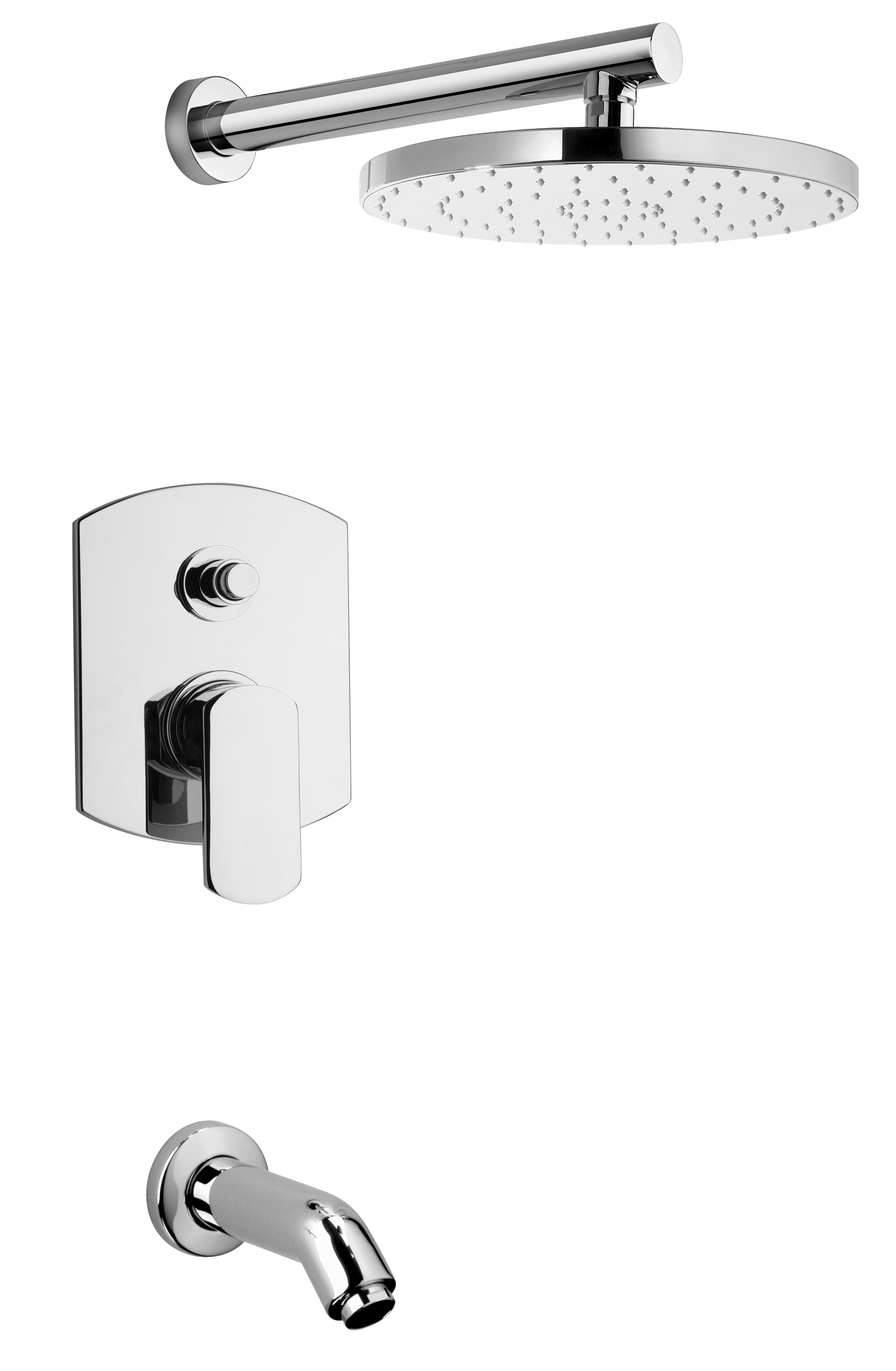 LaToscana Novello-Kit-1-CR Trim 788 Pressure Balance 1/2" w/Diverter