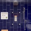 ALFI brand AB7606 Square Sliding Rail Hand Shower Set