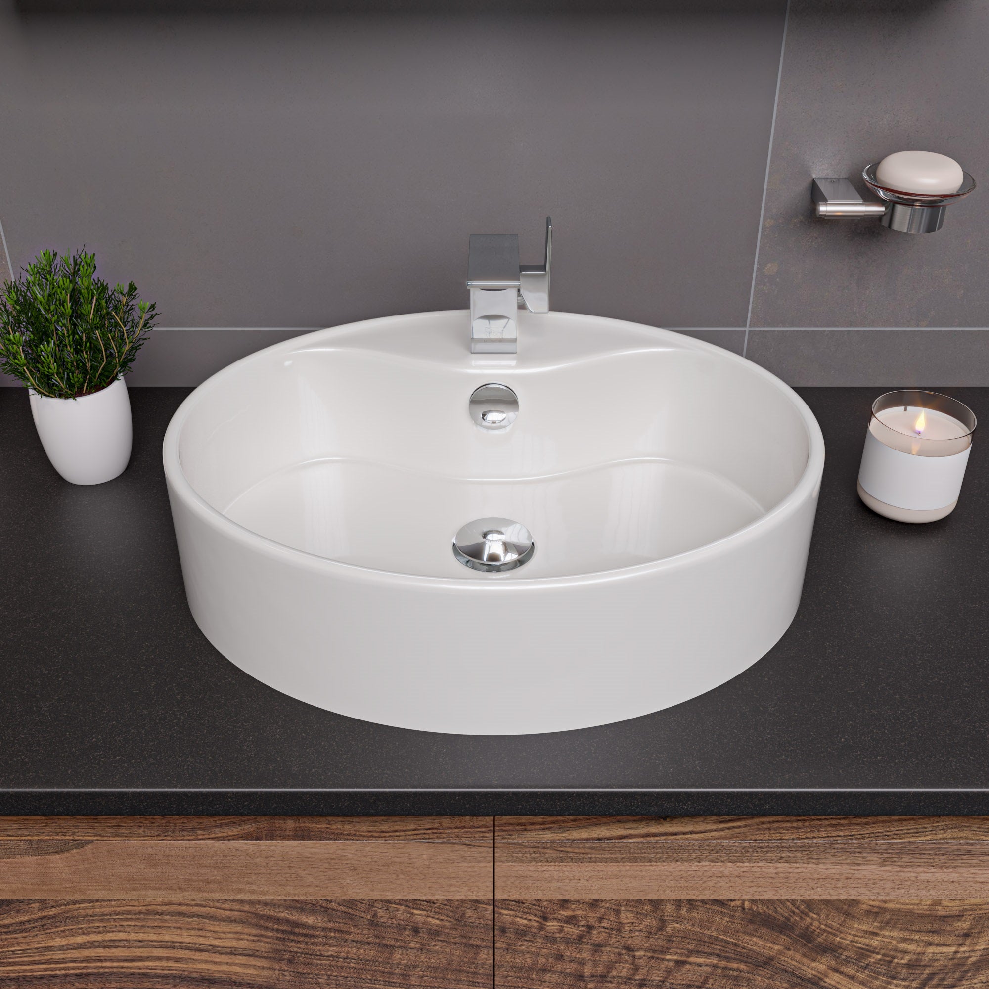 ALFI brand AB1470 Single Hole Bathroom Faucet