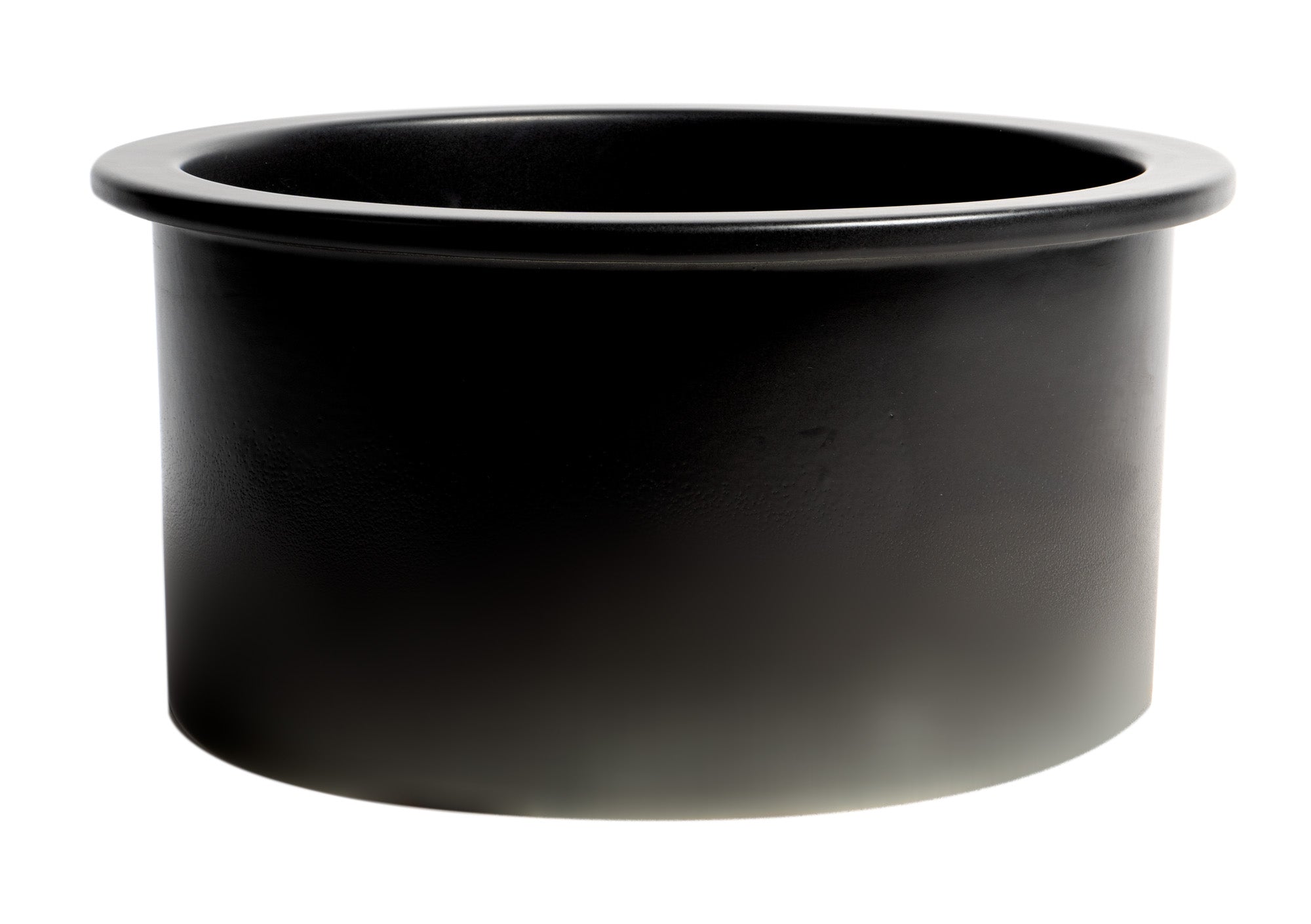 ALFI brand ABF1818R Round 18" x 18" Undermount / Drop In Fireclay Prep Sink