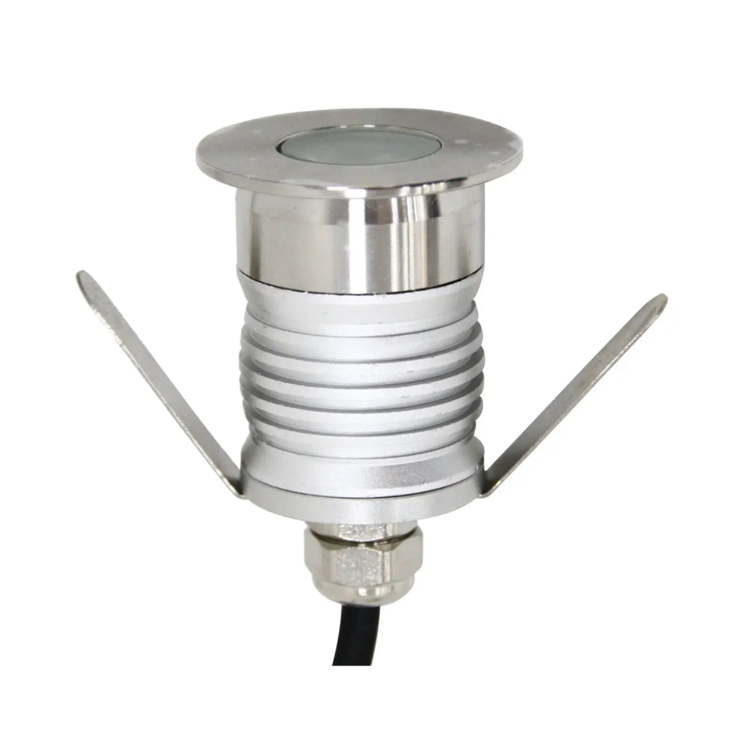 Mini Milk Cap In-Ground Well LED Light Fixture 3W 2700K 12-24V DC Input
