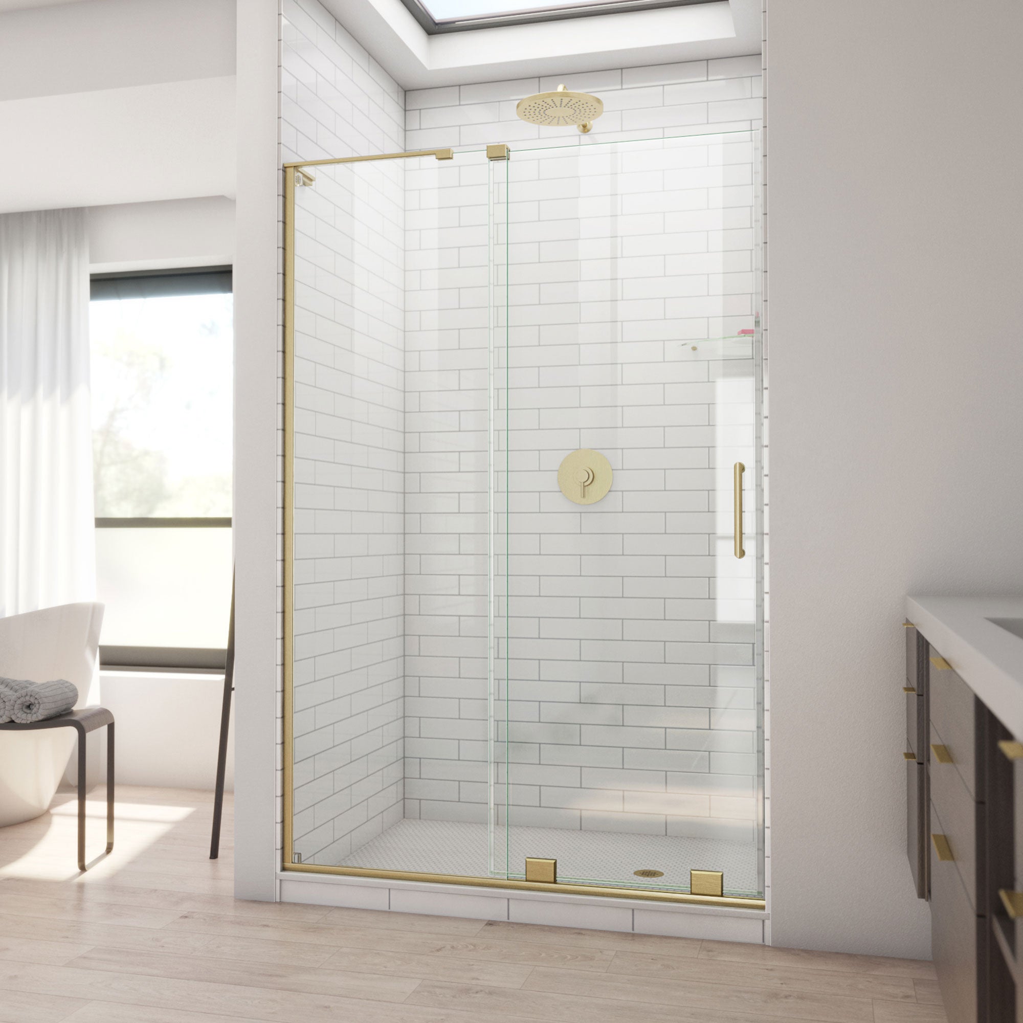 DreamLine Mirage-X 44-48" W Shower Door