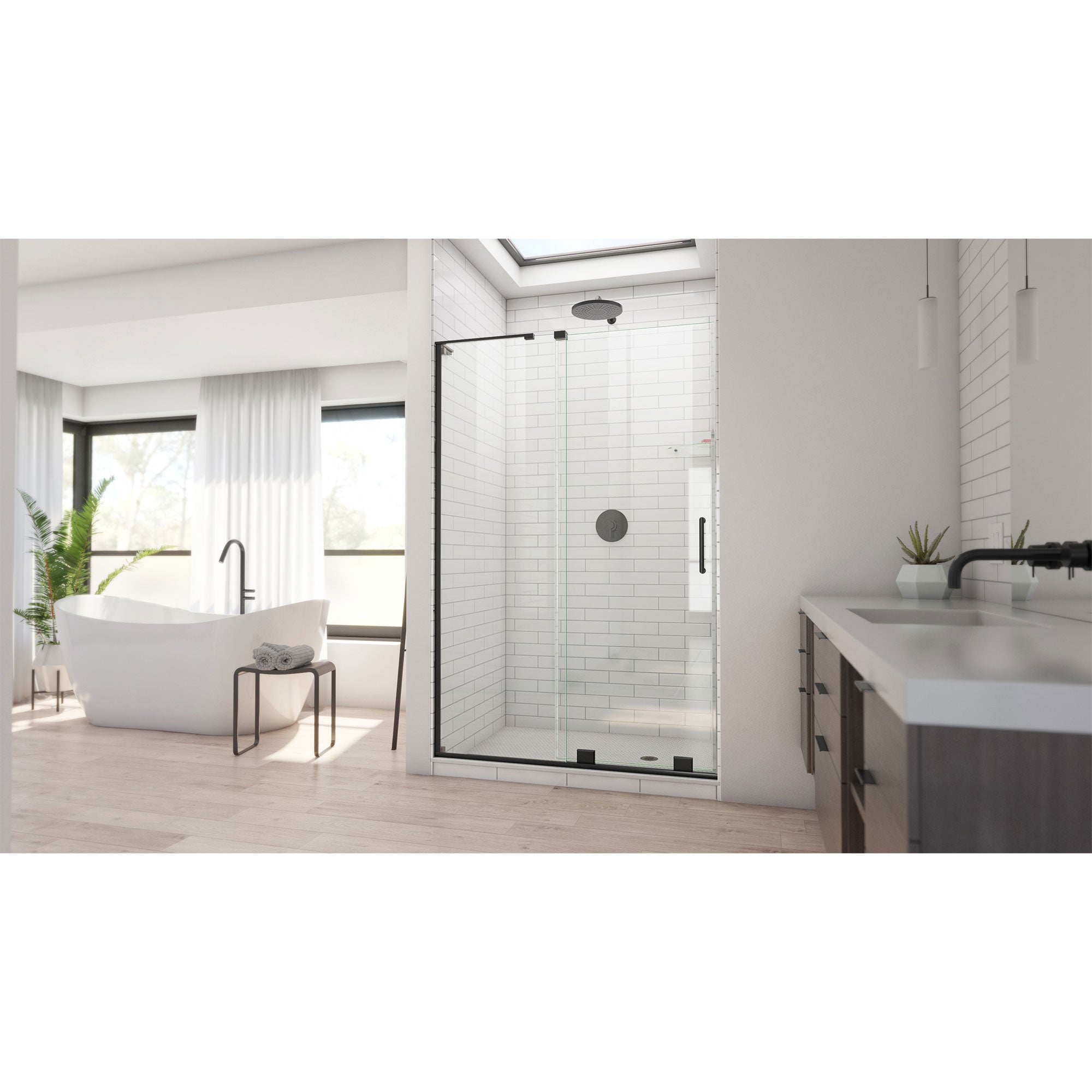 DreamLine Mirage-X 44-48" W Shower Door