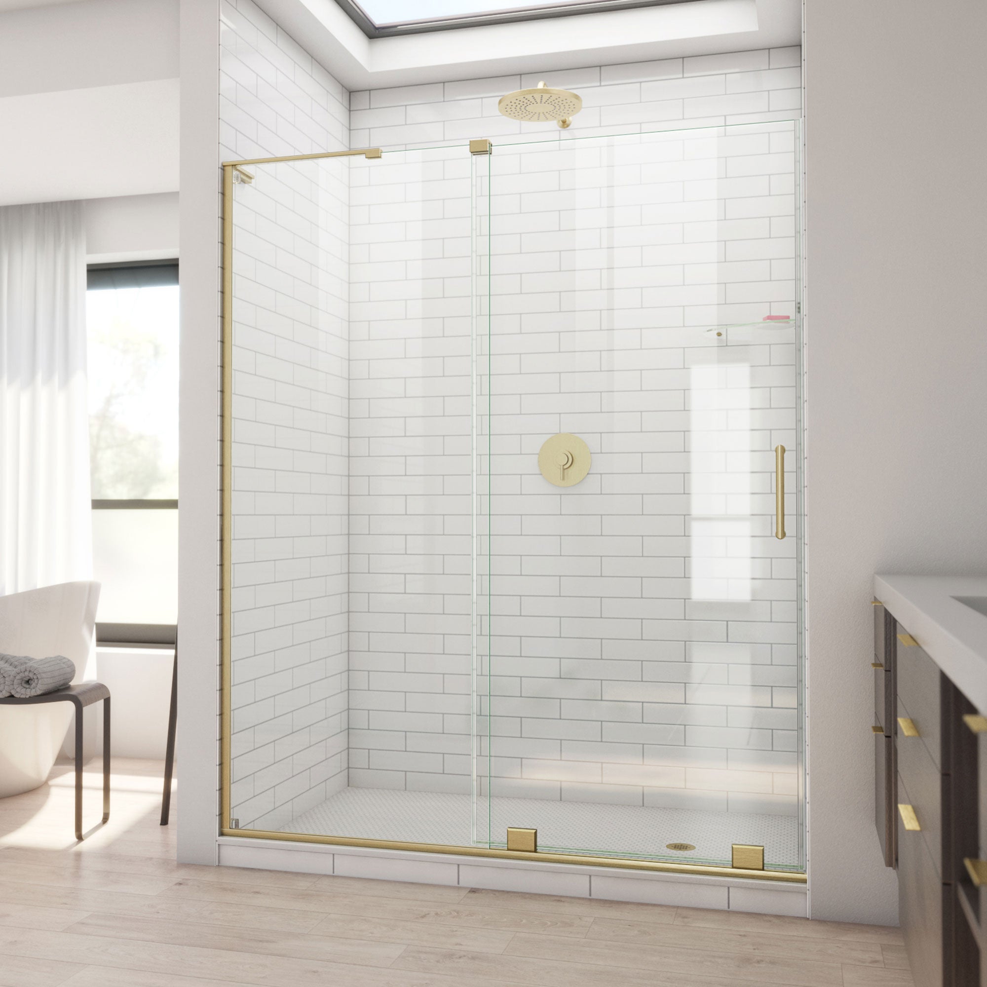 DreamLine Mirage-X 50-54" W Shower Door