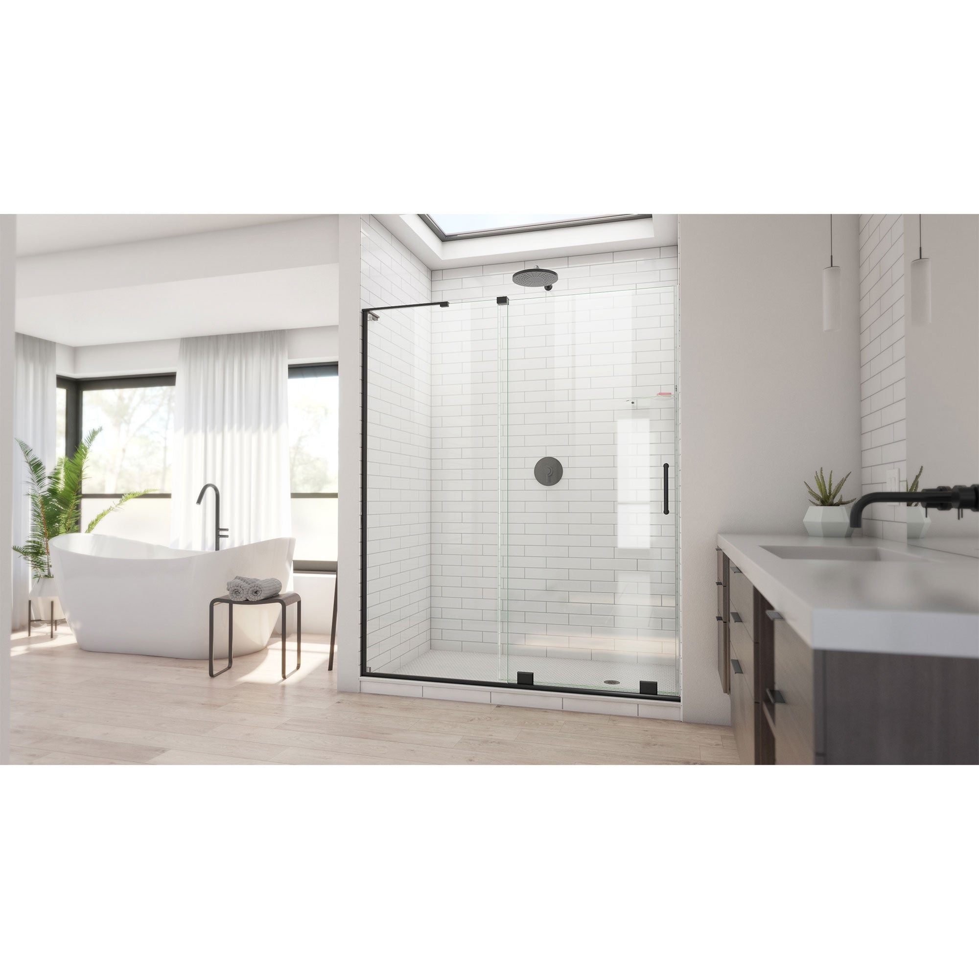 DreamLine Mirage-X 50-54" W Shower Door