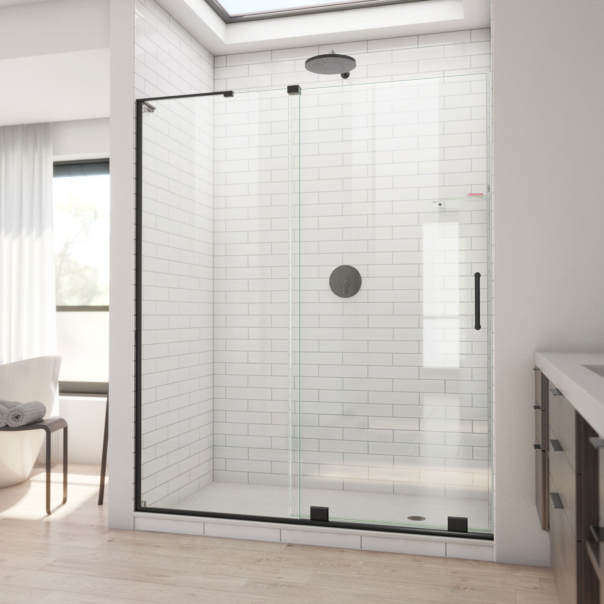 DreamLine Mirage-X 50-54" W Shower Door