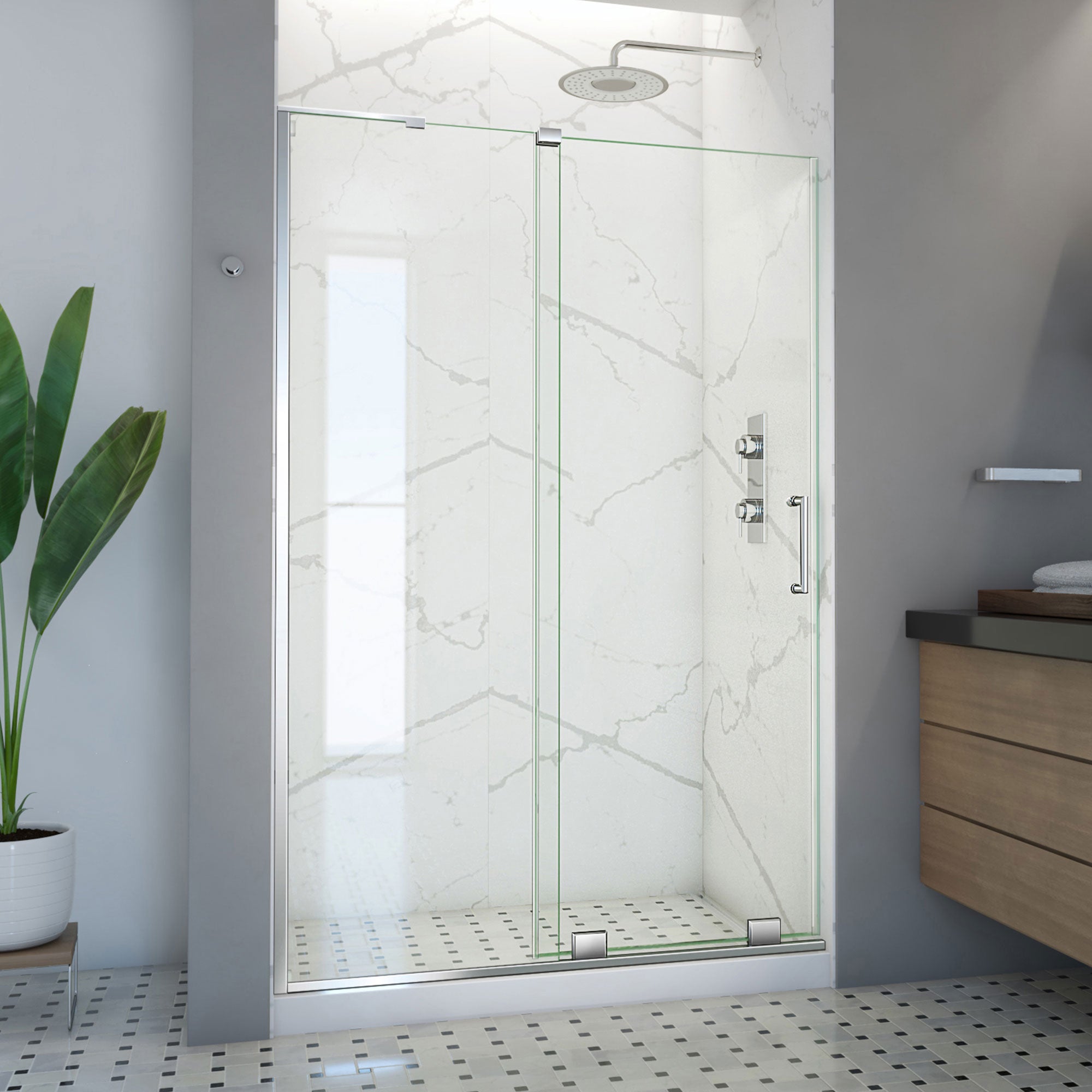 DreamLine Mirage-X 44-48" W Shower Door