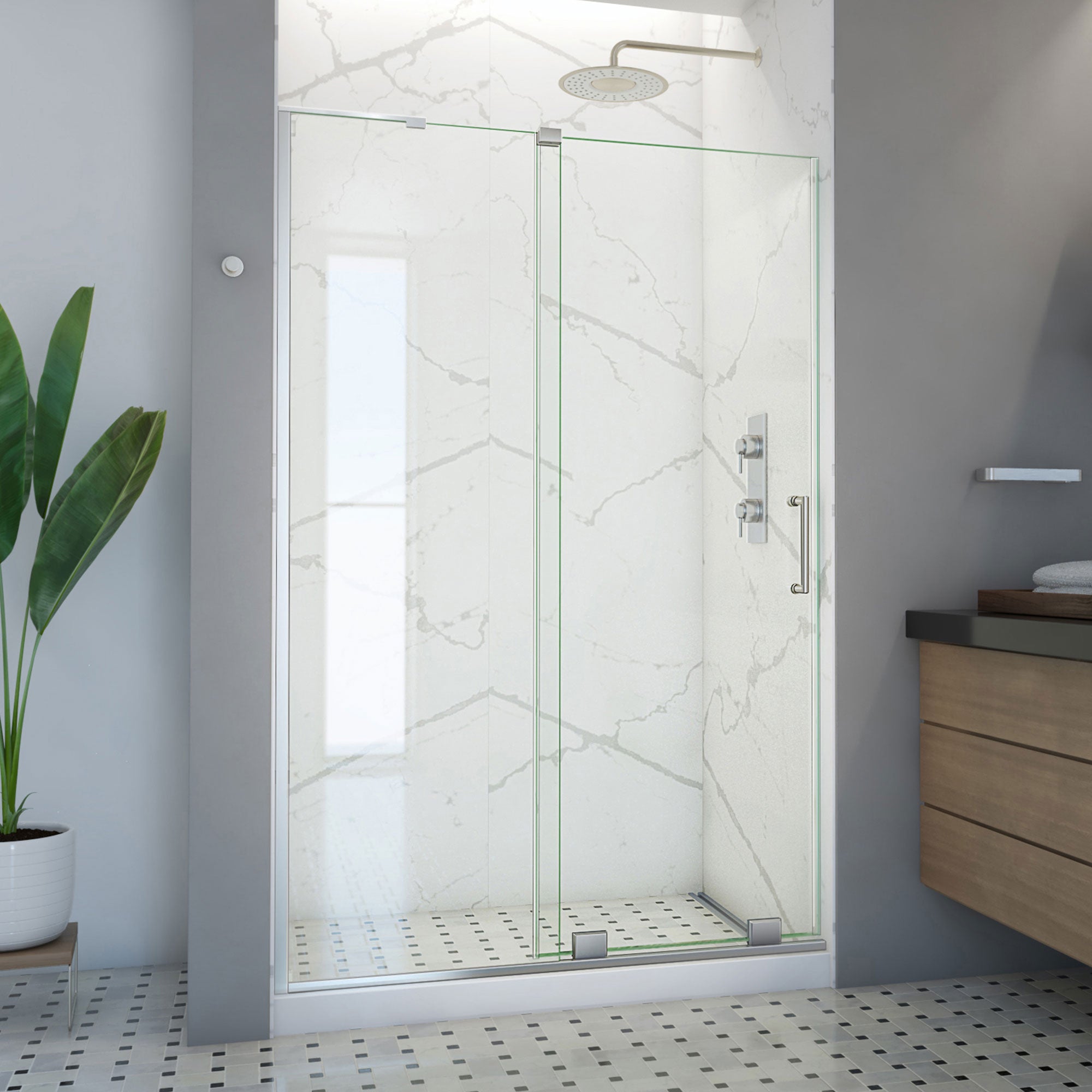 DreamLine Mirage-X 44-48" W Shower Door