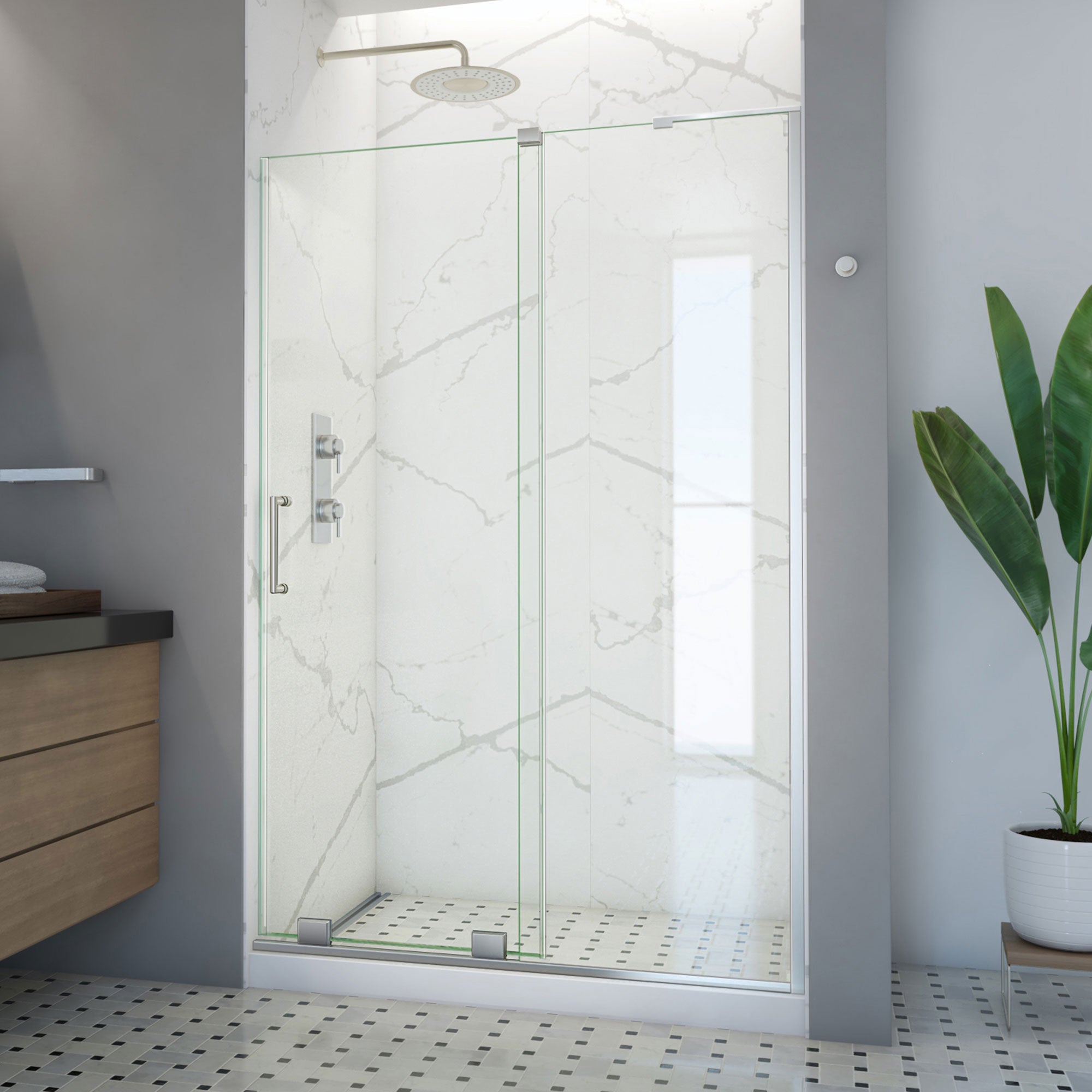 DreamLine Mirage-X 44-48" W Shower Door