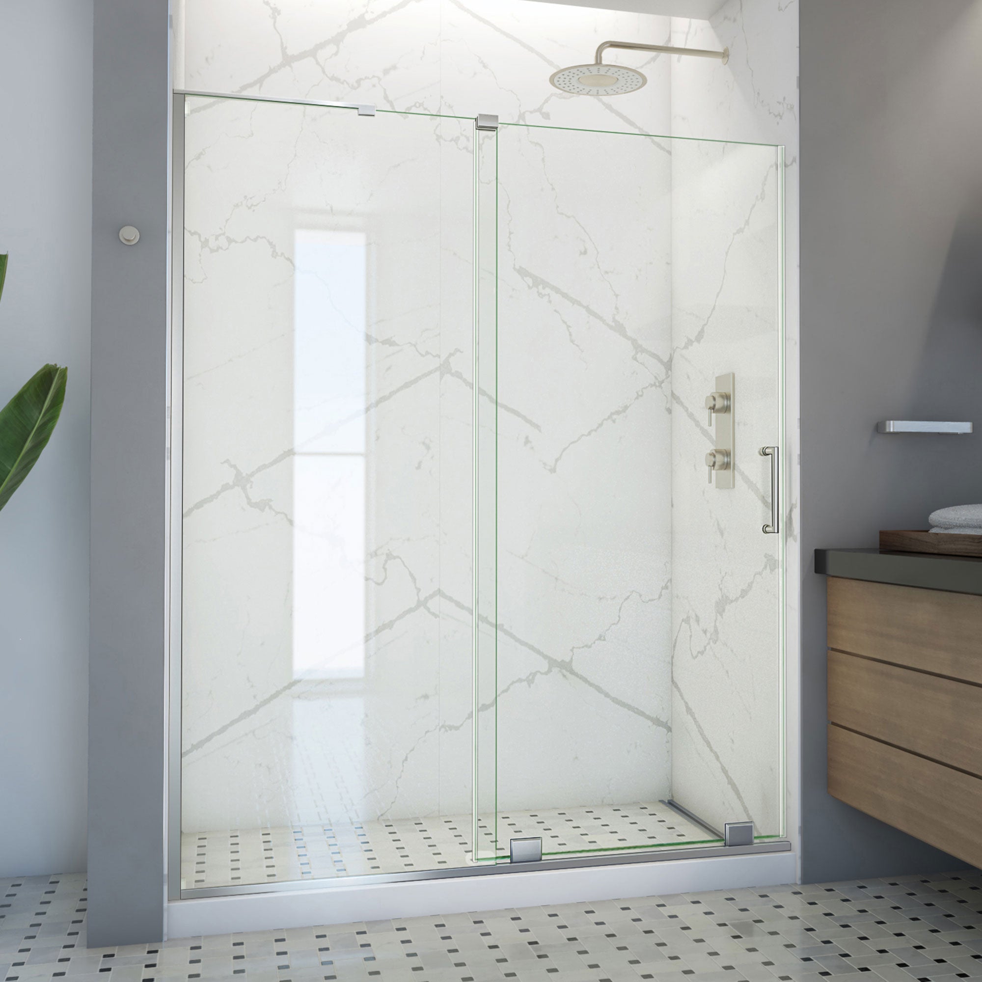 DreamLine Mirage-X 50-54" W Shower Door