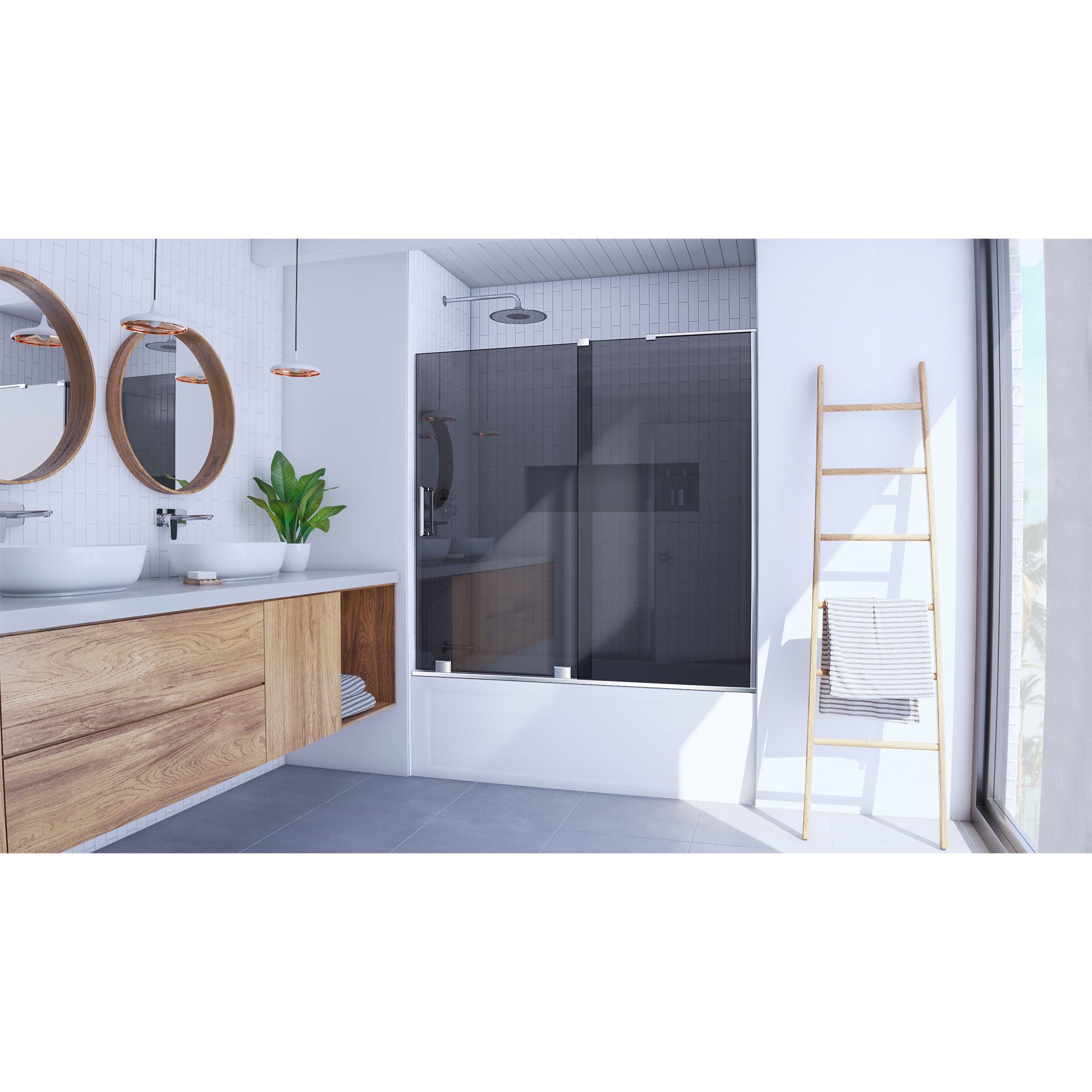 DreamLine Mirage-X 56-60" W Sliding Tub Door