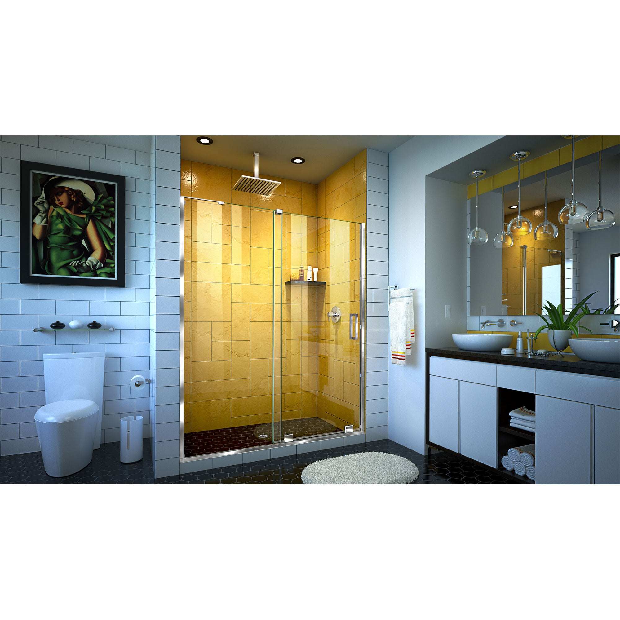 DreamLine Mirage-Z 56-60" W Shower Door