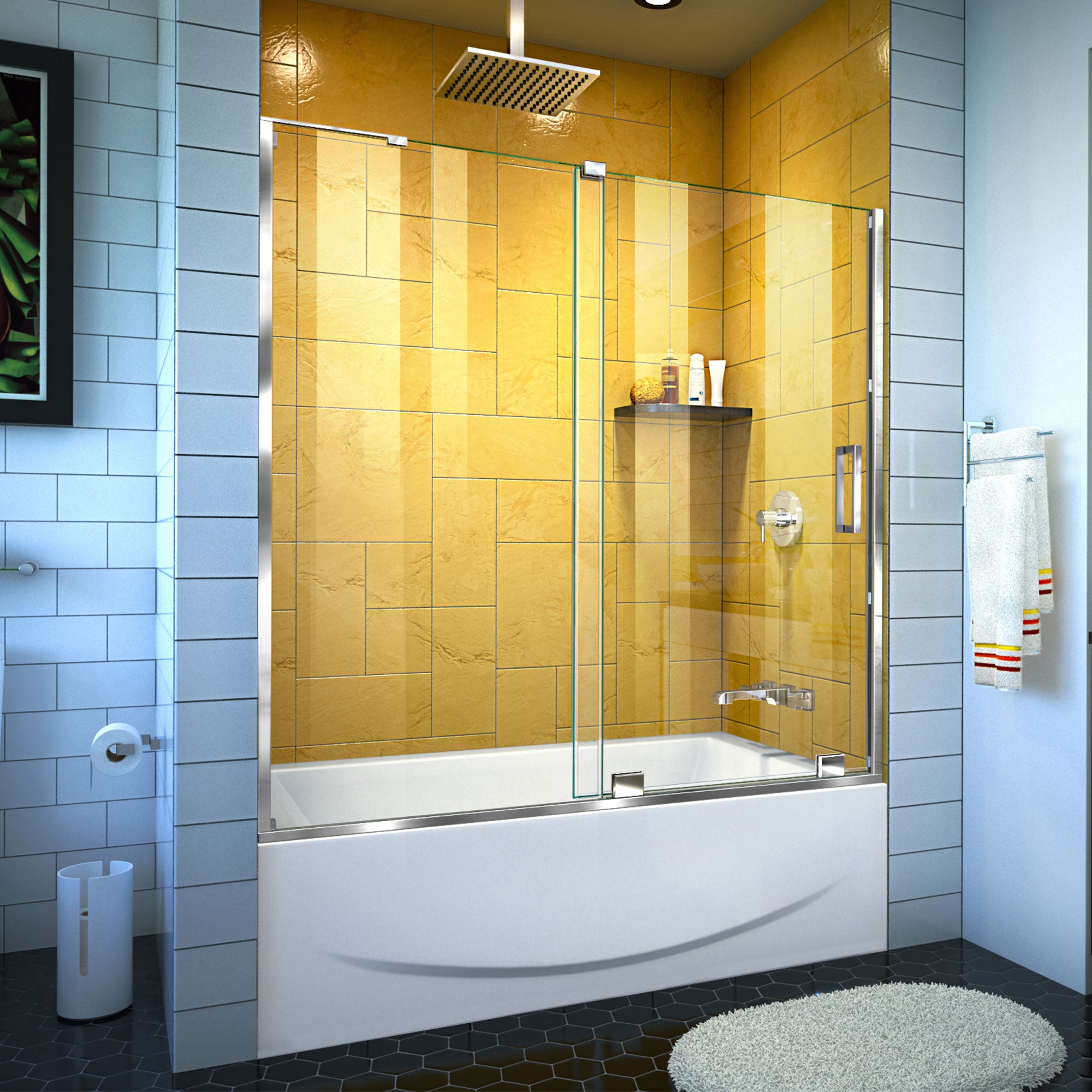 DreamLine Mirage-Z 56-60" W Sliding Tub Door