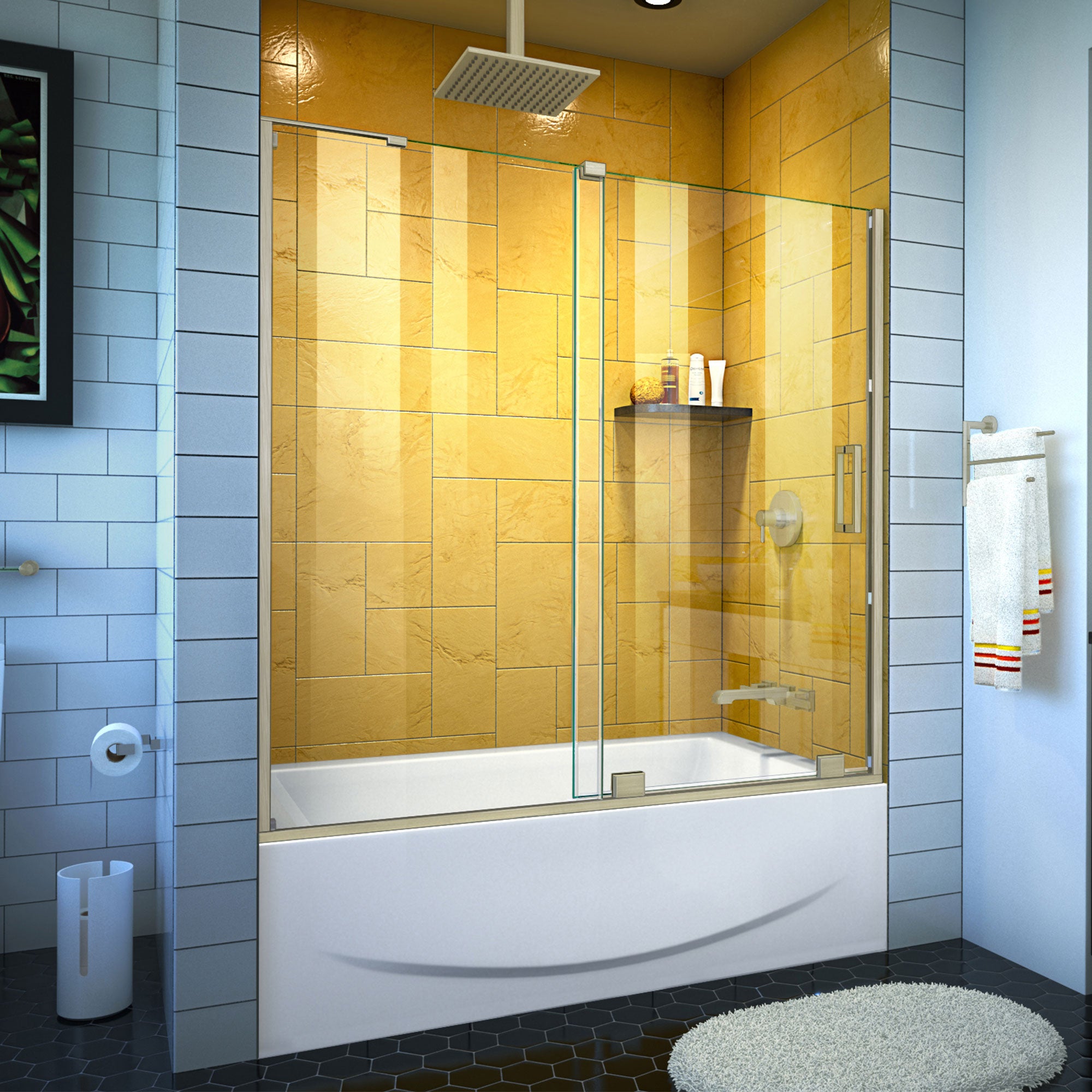DreamLine Mirage-Z 56-60" W Sliding Tub Door
